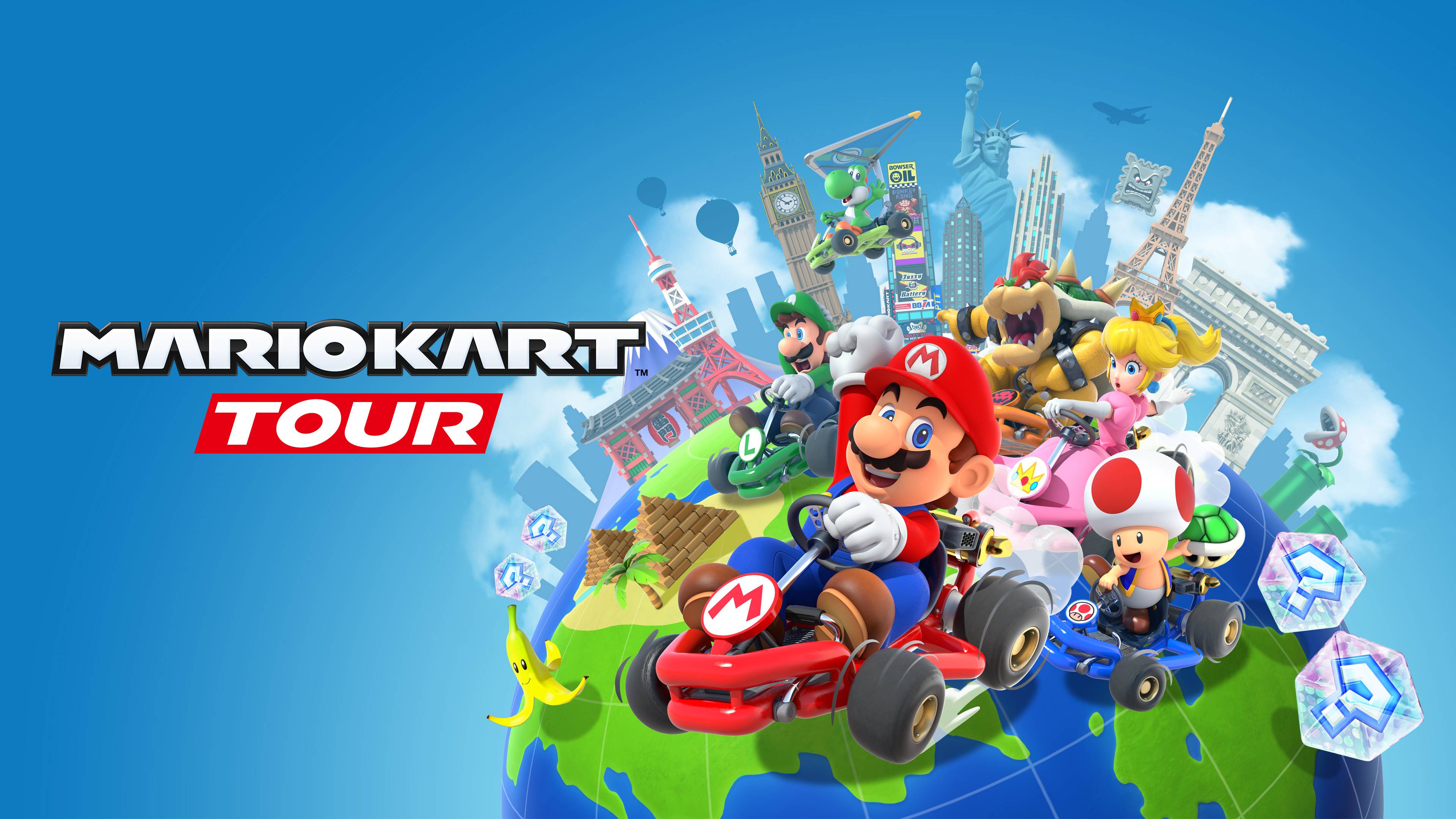 Mario Kart Tour Wallpaper Free Mario Kart Tour Background