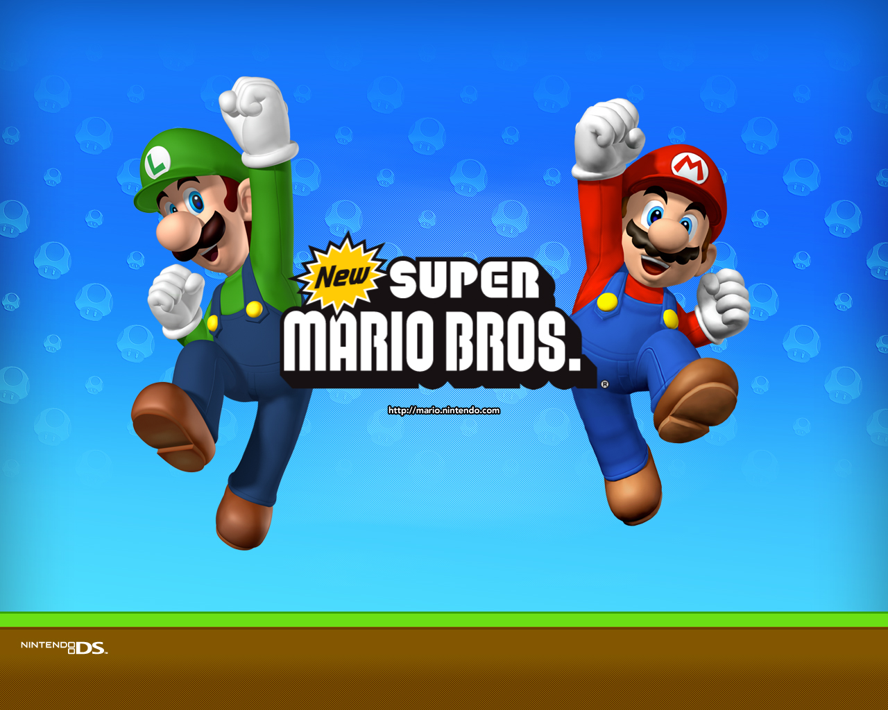 New Super Mario Bros wallpaper (DS) Games Blogger