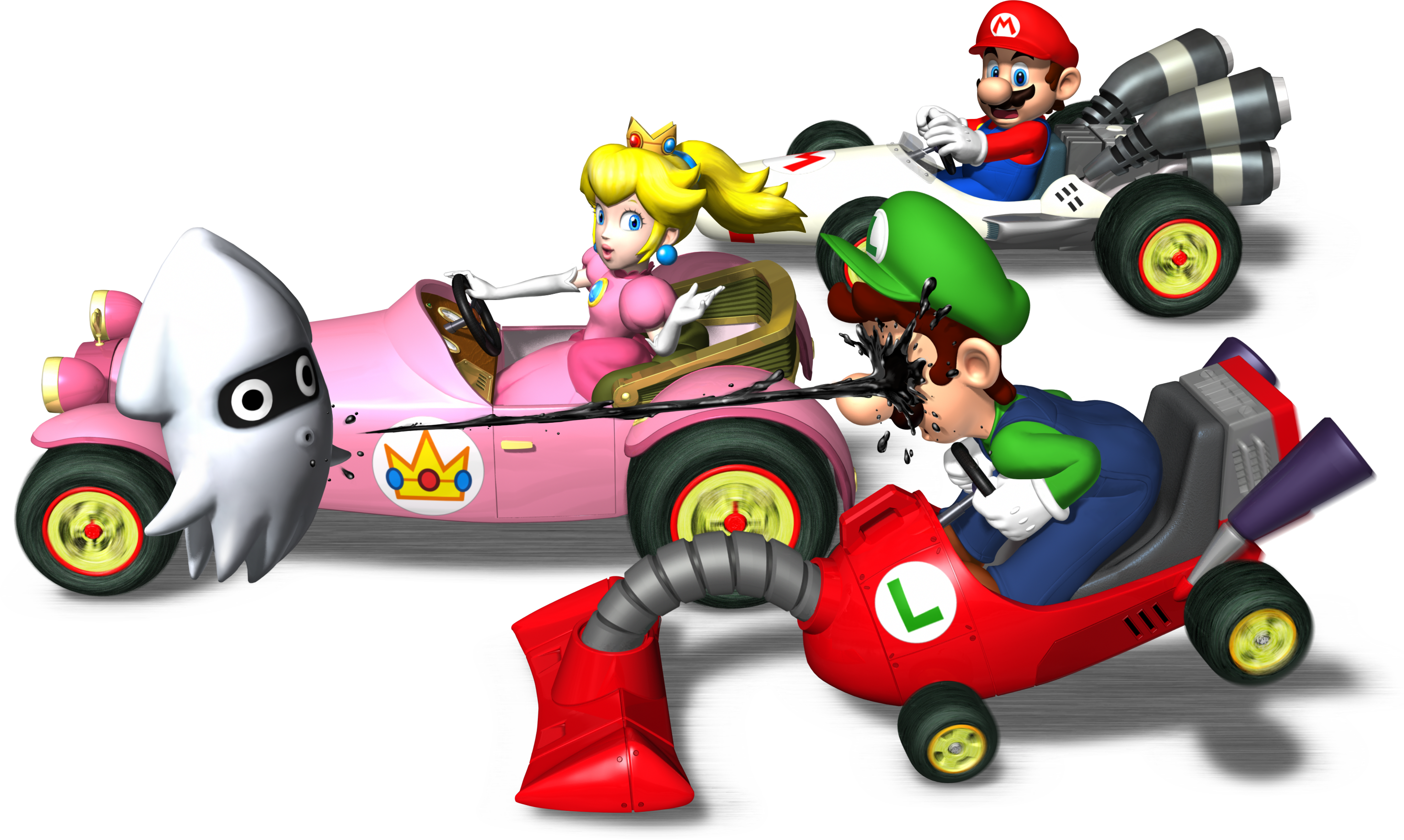 Download Some Say He's Still Getting Inked, To This Day Kart Ds Poltergust 4000 Size PNG Image