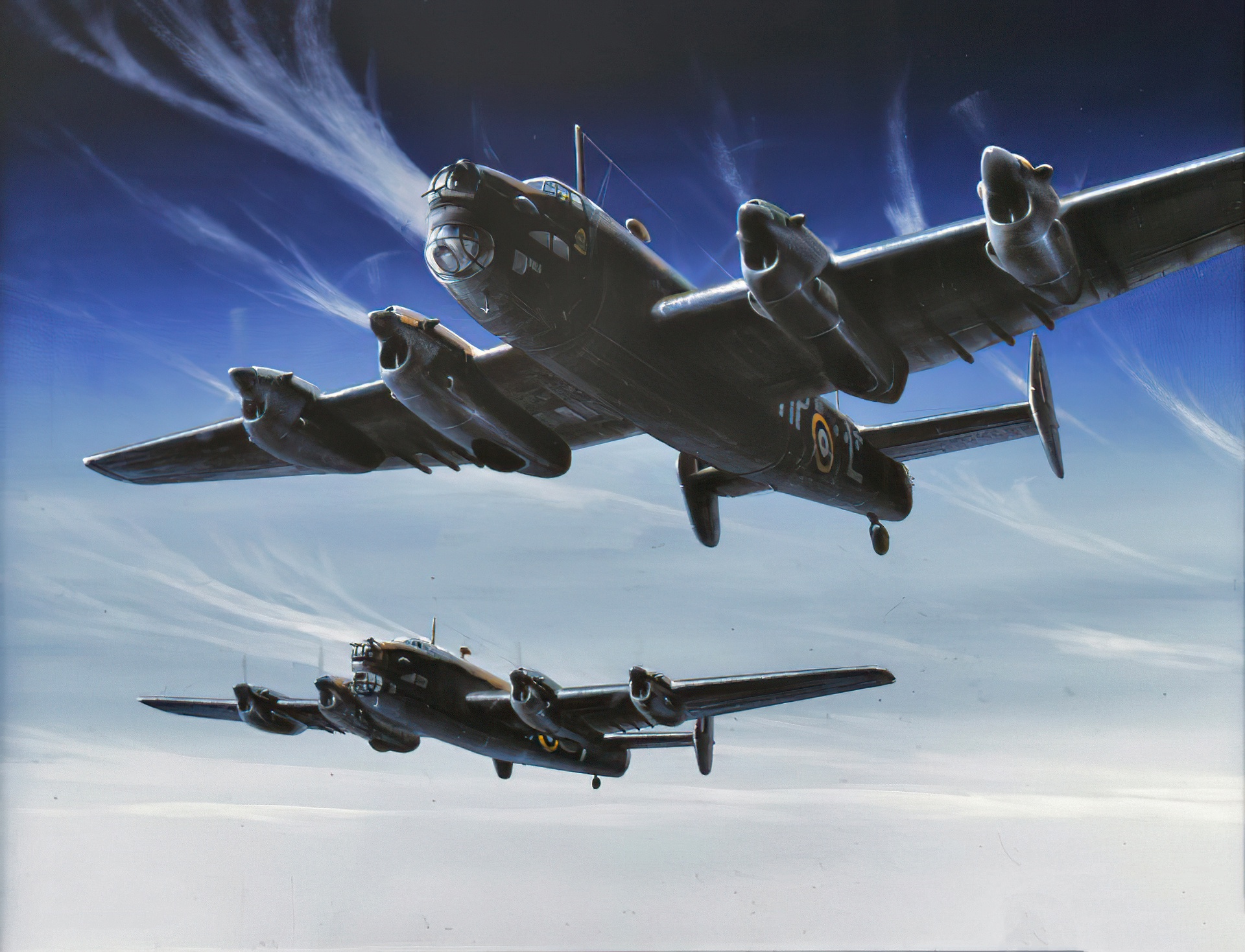 Avro Lancaster HD Wallpaper