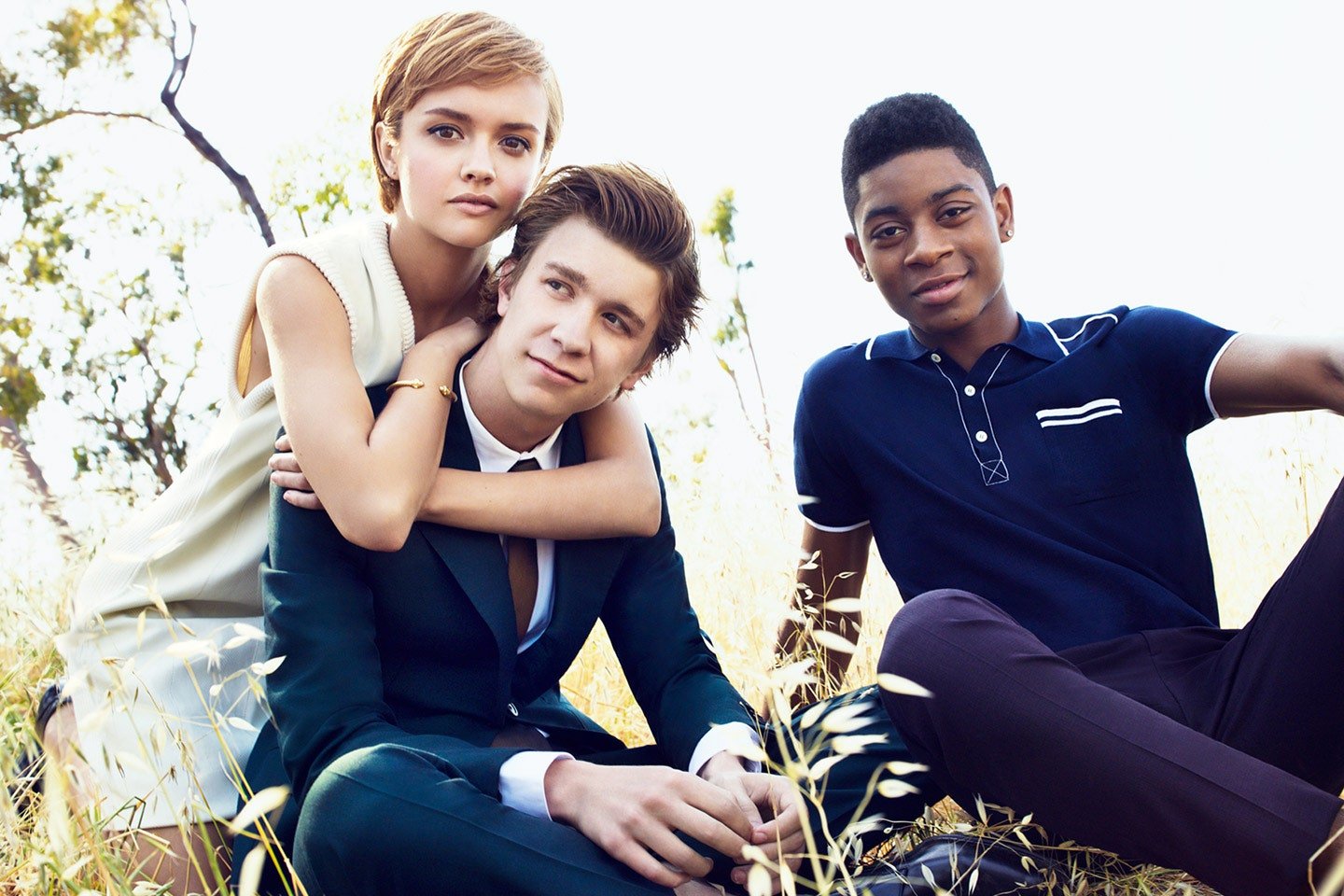 Olivia Cooke, Thomas Mann, and RJ Cyler, The Young Stars of Me Earl and the Dying Girl