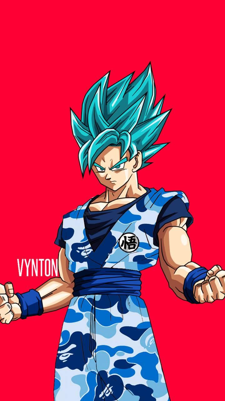 Drip Goku SSJBLUE PNG em 2023