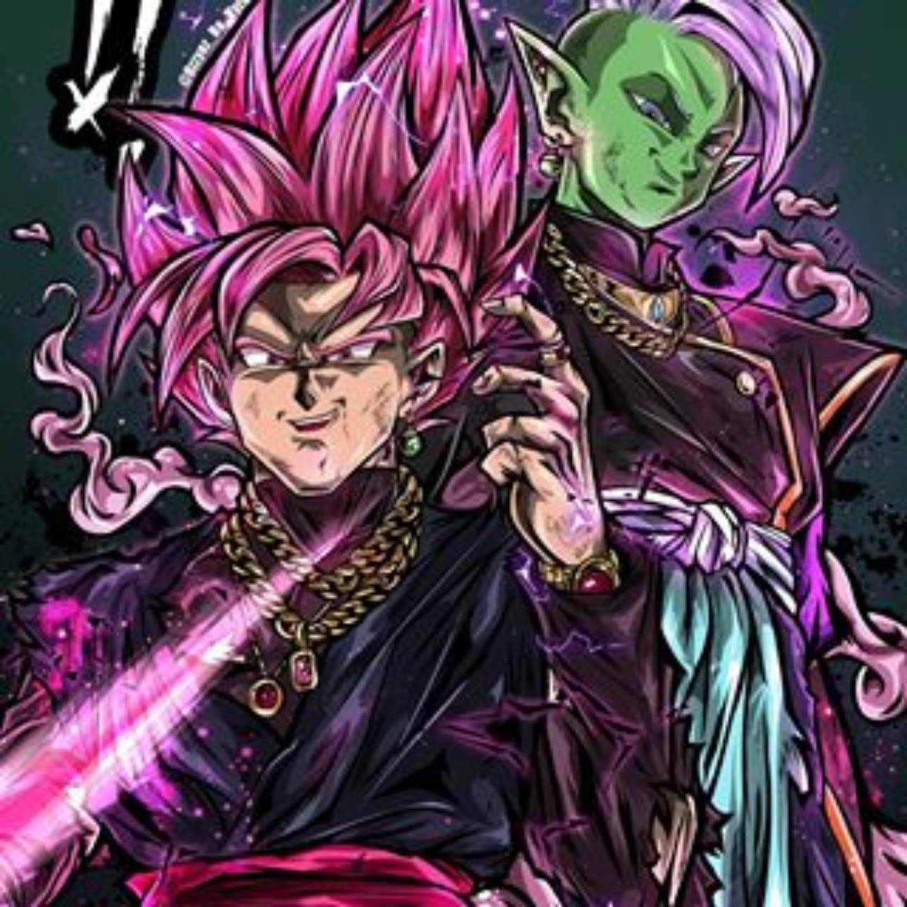 goku black drip wallpaper 4k