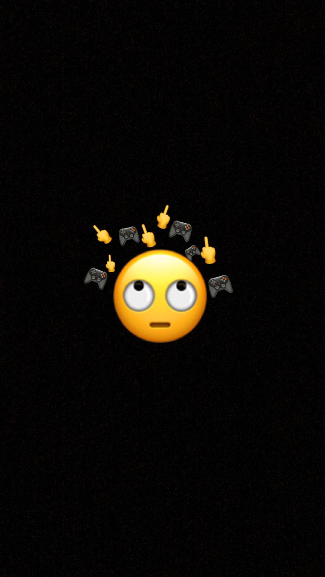 Black Emoji Background For Pictures