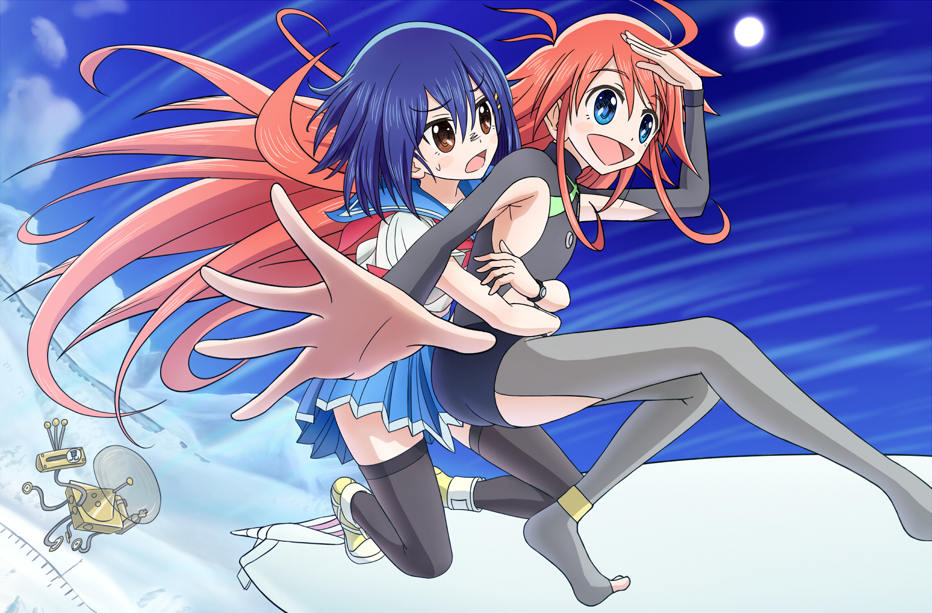 Flip Flappers HD Wallpaper and Background Image