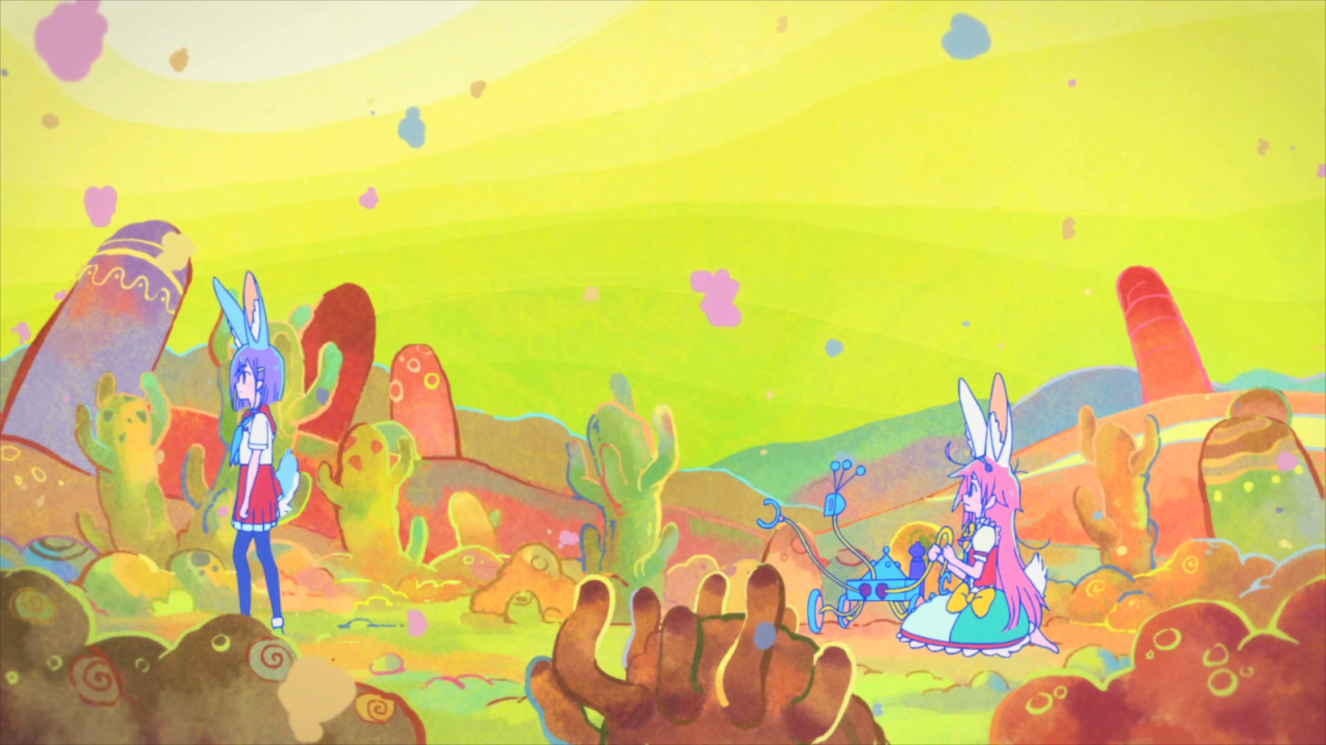 Most viewed Flip Flappers wallpaperK Wallpaper