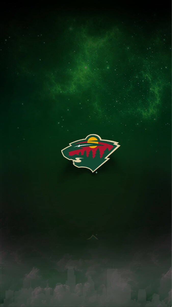 Making phone wallpaper for each hockey team, here's my Wild Wallpaper, hope you enjoy!