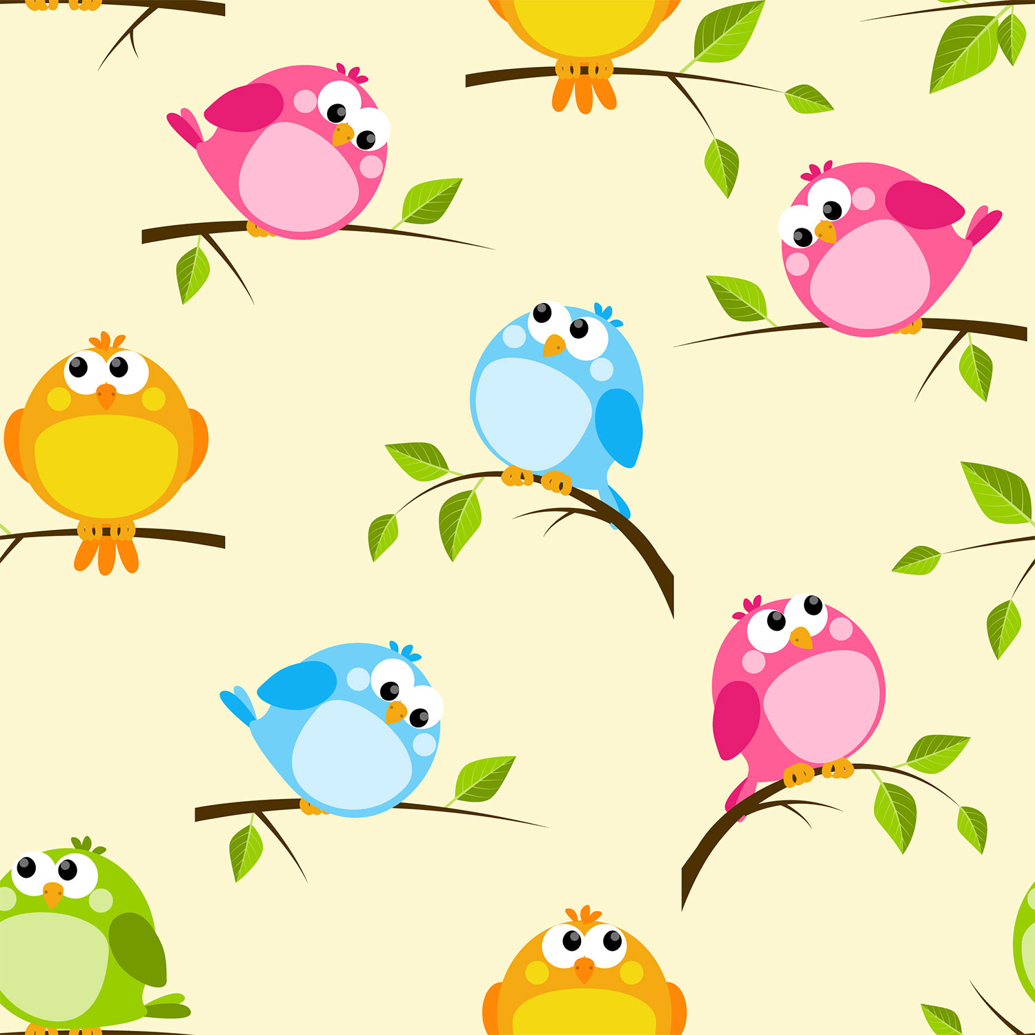 Cartoon Birds Wallpaper Free Cartoon Birds Background