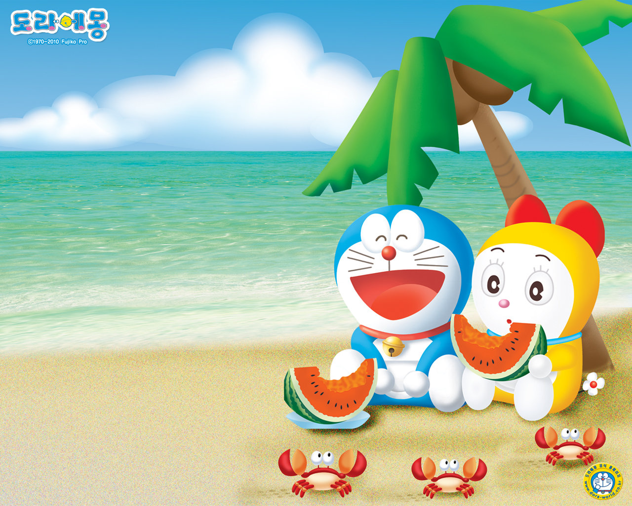 Doraemon wallpaper 1280x1024 desktop background