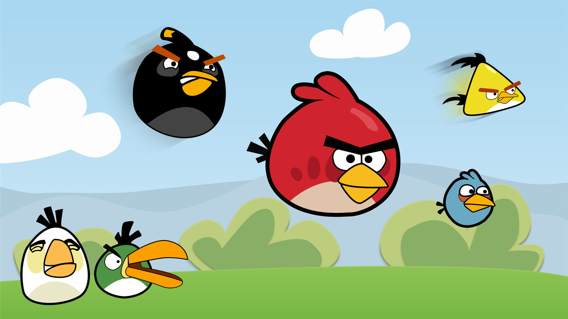 Angry Birds wallpaperx1080