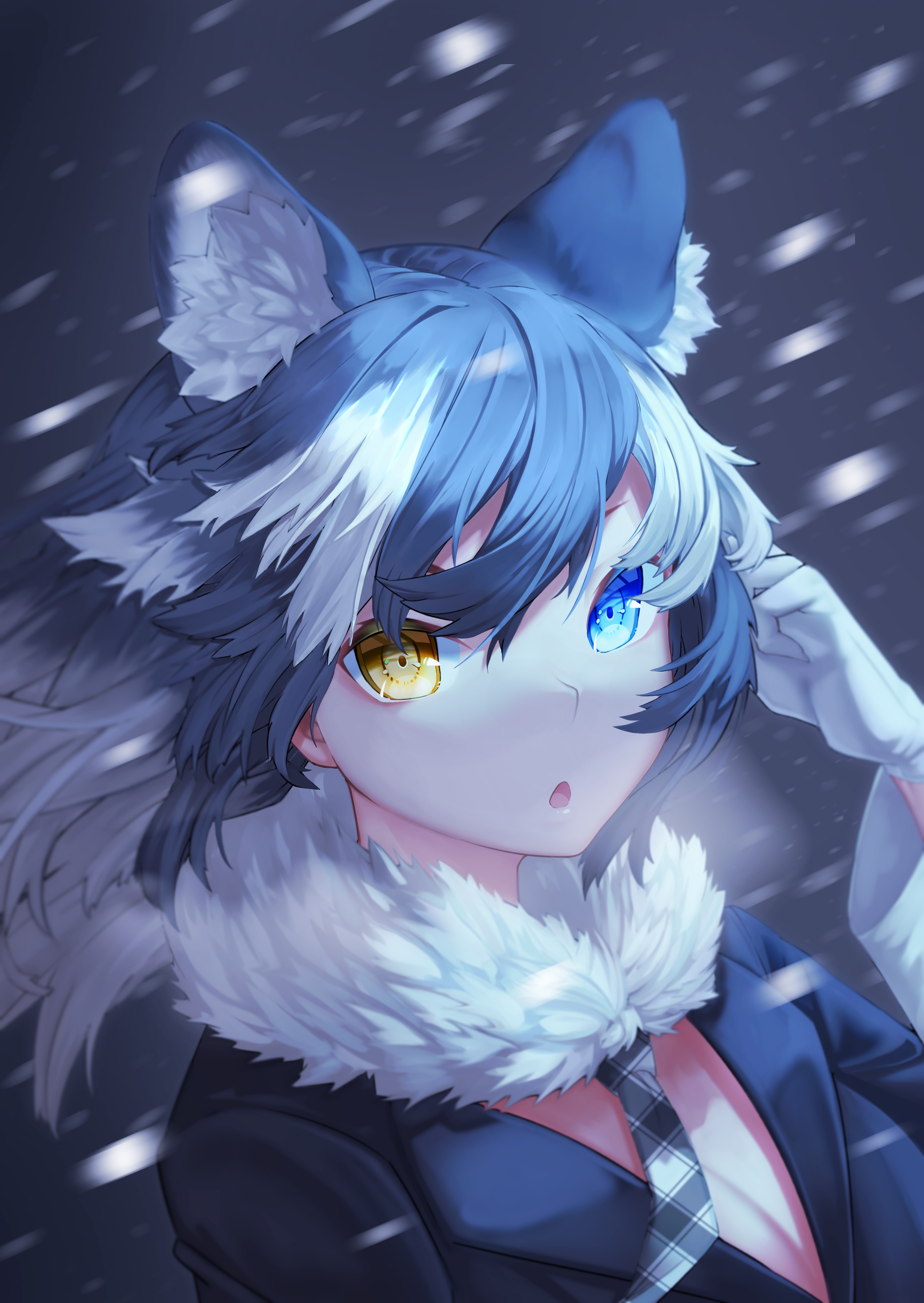 Аниме Grey Wolf (Kemono friends)