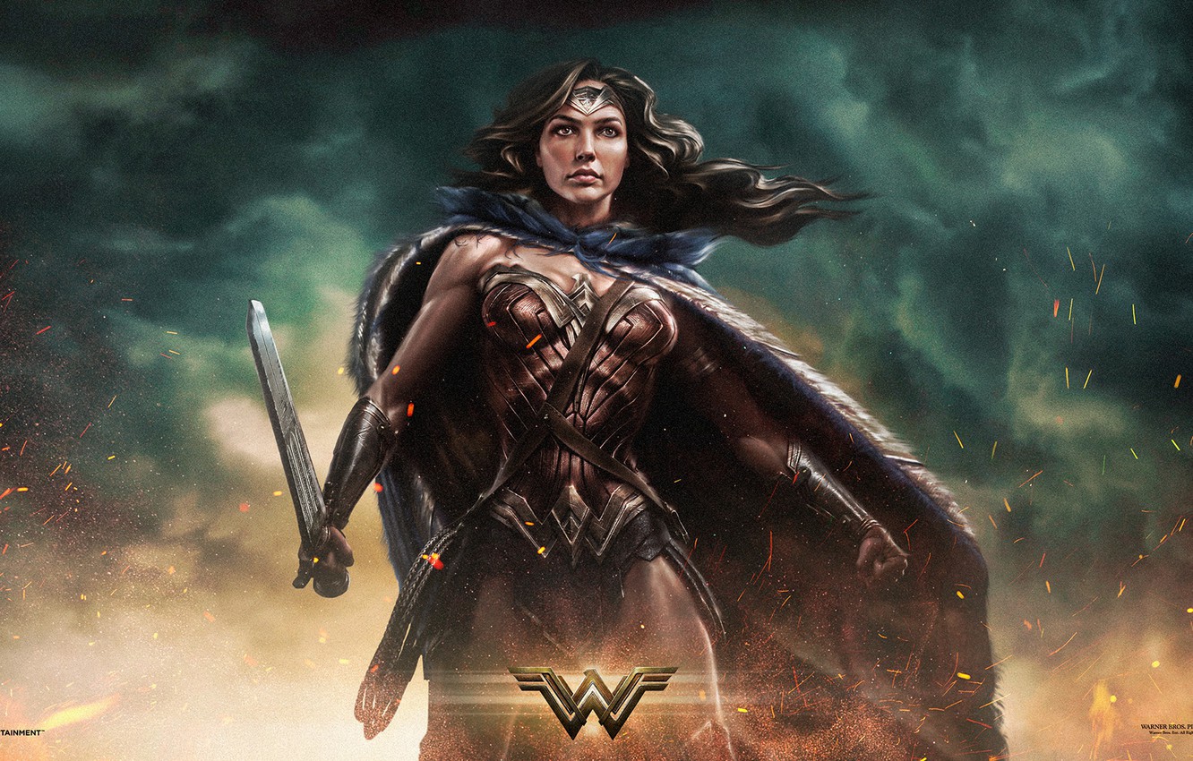 Wallpaper Wonder Woman, DC Comics, Diana, Diana, Movie, Wonder woman, Amazon image for desktop, section фильмы