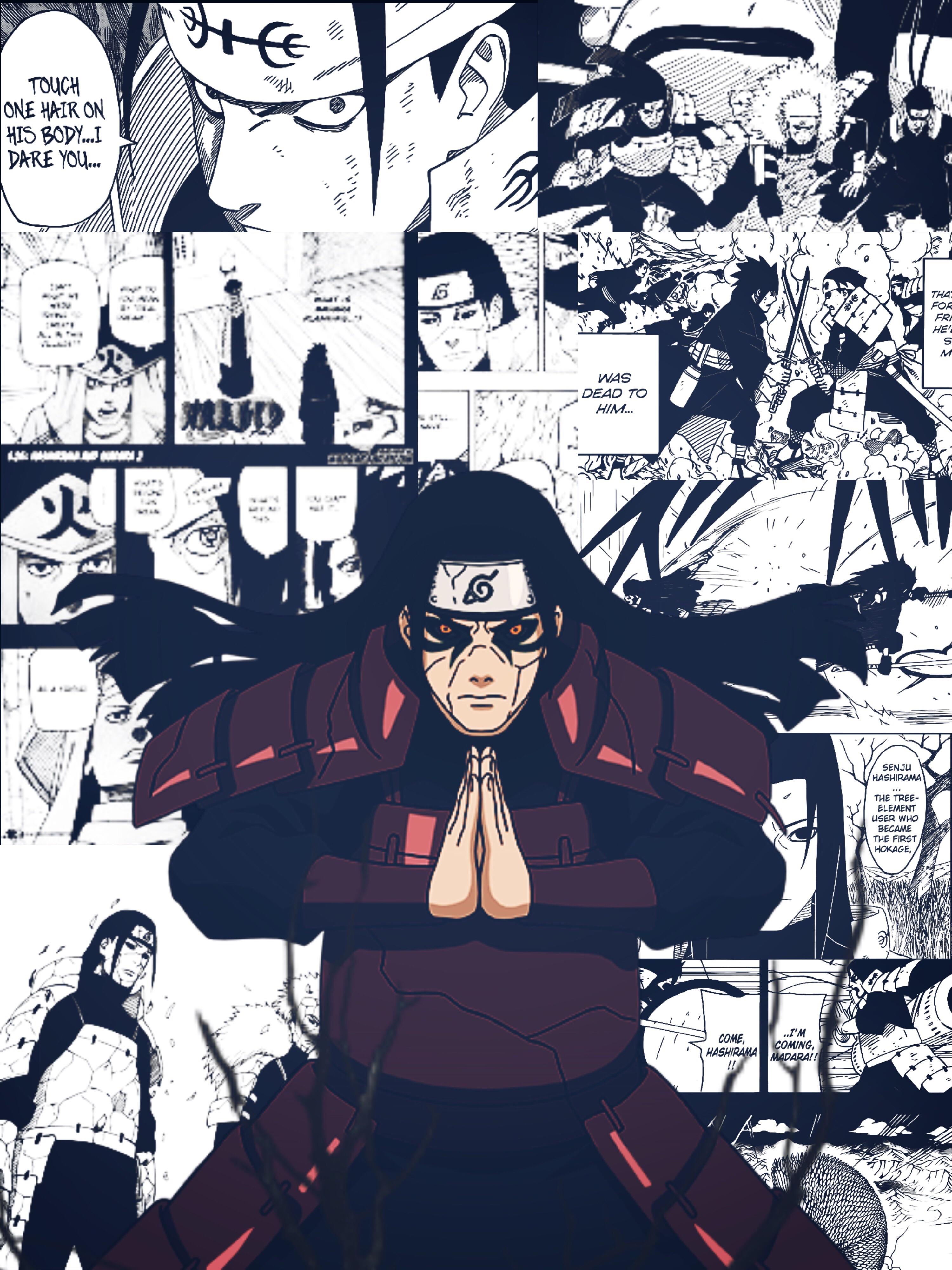 i mean i can't make a madara wallpaper without hashirama & please notice the wood below him i know it's hard to see it