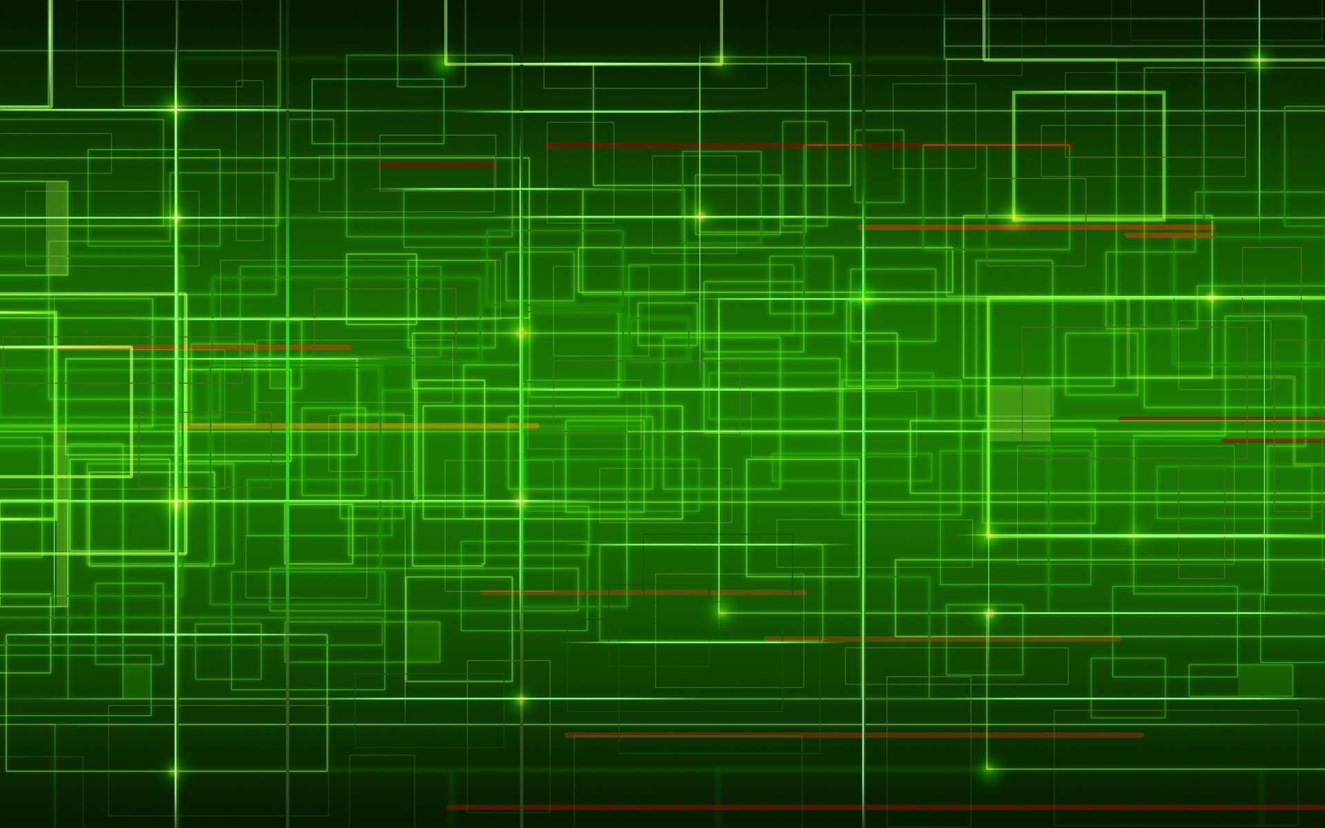 Wallpaper, grid, system, green, cells, form 1920x1200