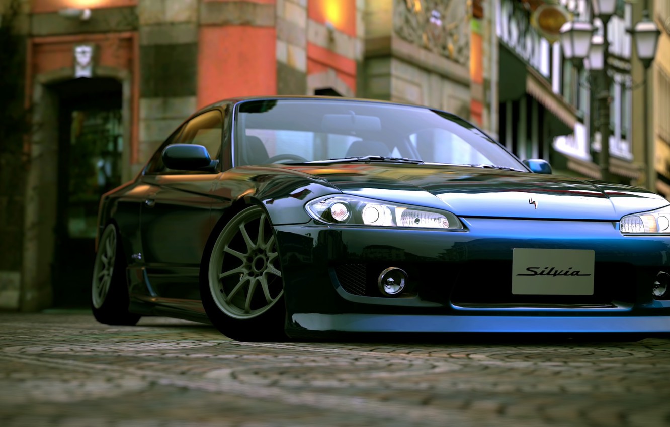 Wallpaper S Silvia, Nissan, Gran Turismo - for desktop, section игры