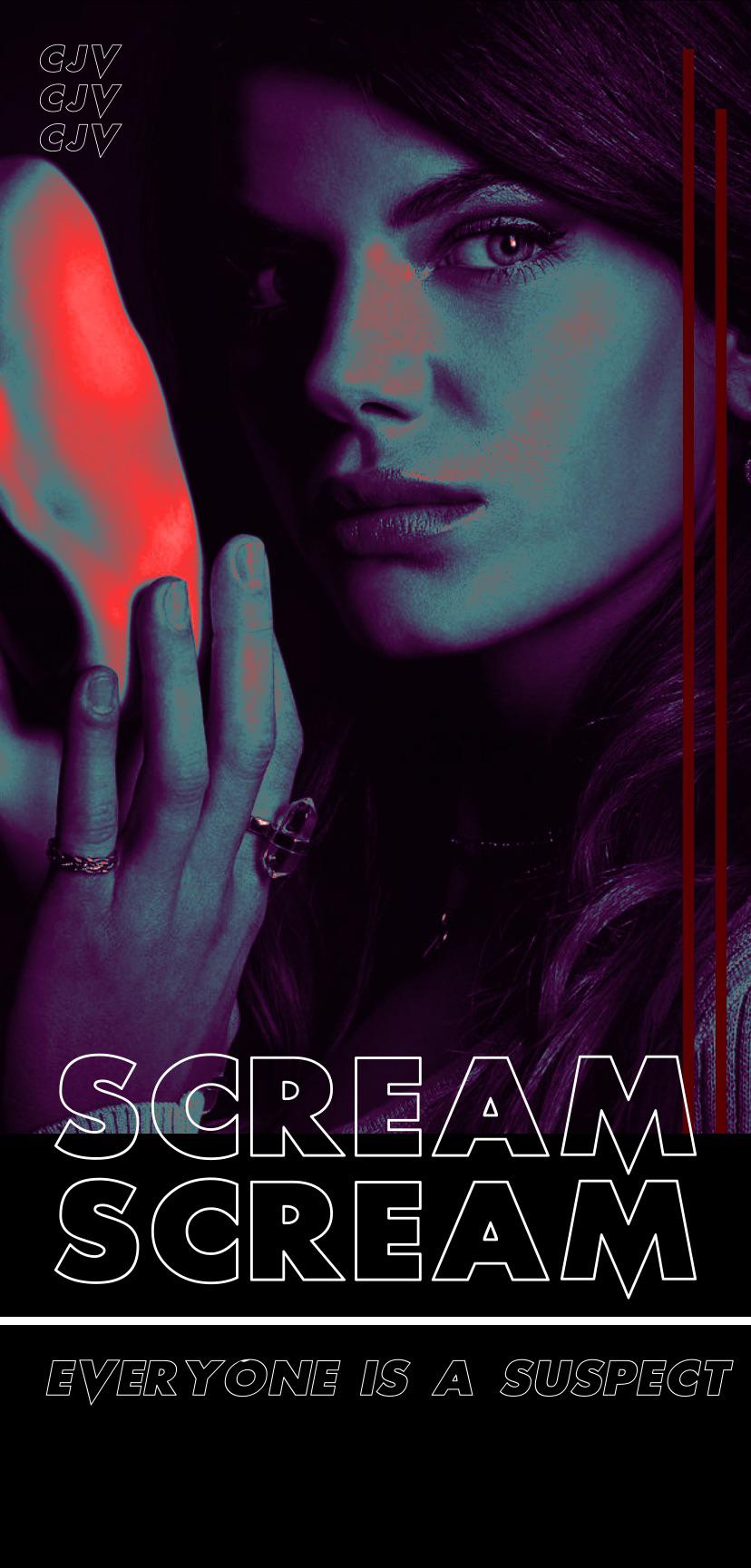 Scream (2022) Liv IPhone XR wallpaper (My edit)