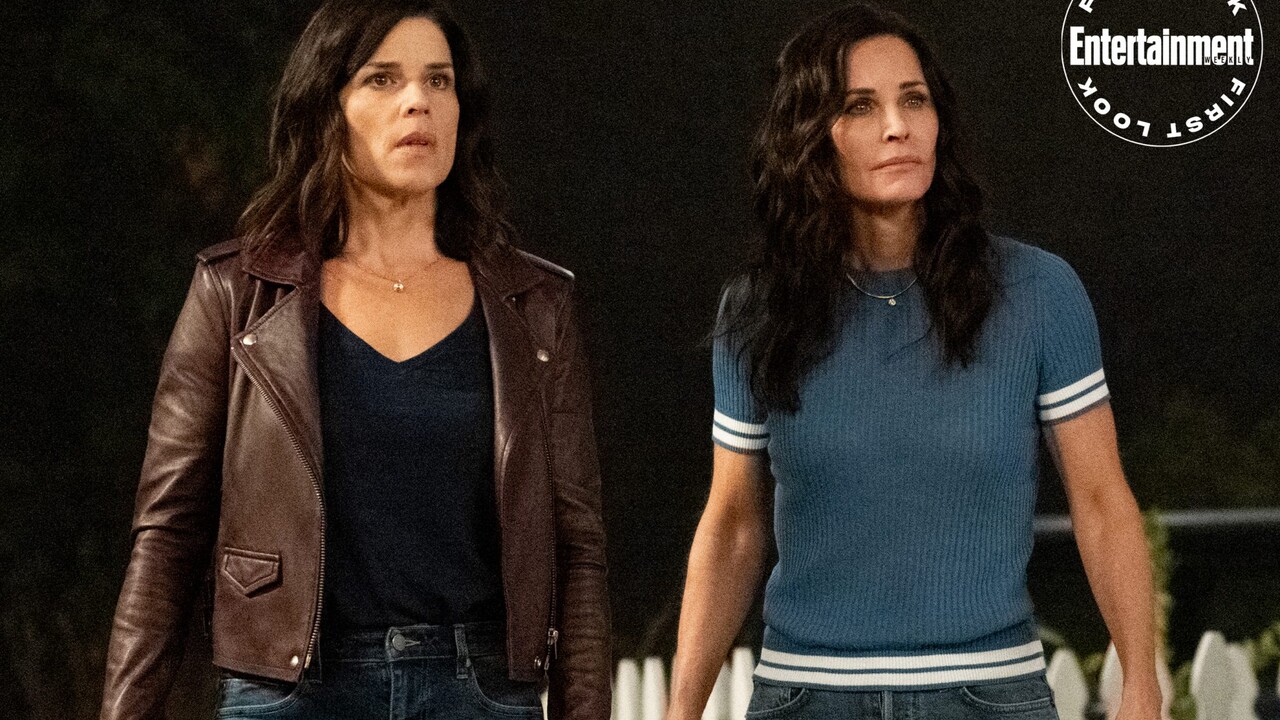 Scream first look: See Neve Campbell, Courteney Cox, more