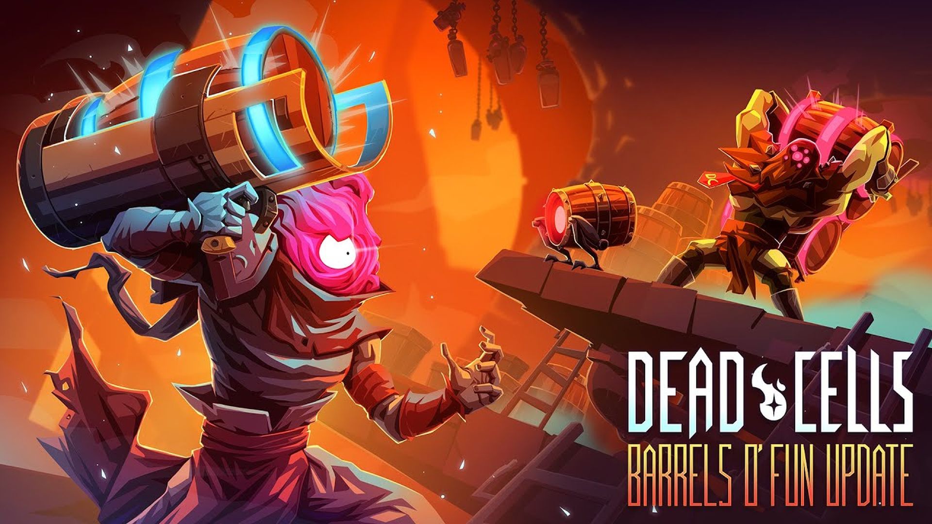 Dead Cells Update Adds Exploding Barrels and New Biome, Out Now on PC