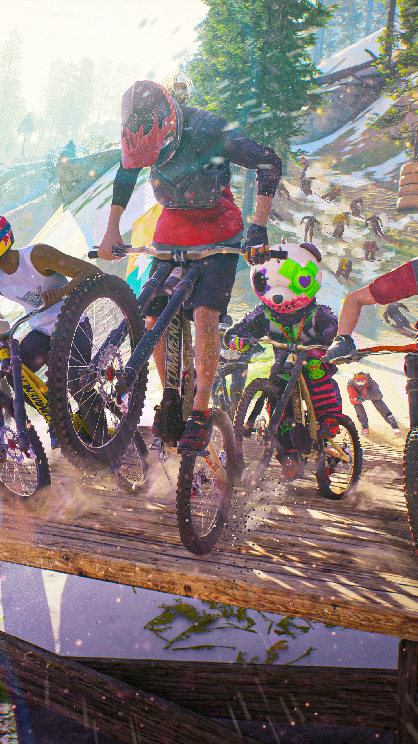 Wallpaper Riders Republic, screenshot, 4K, Games
