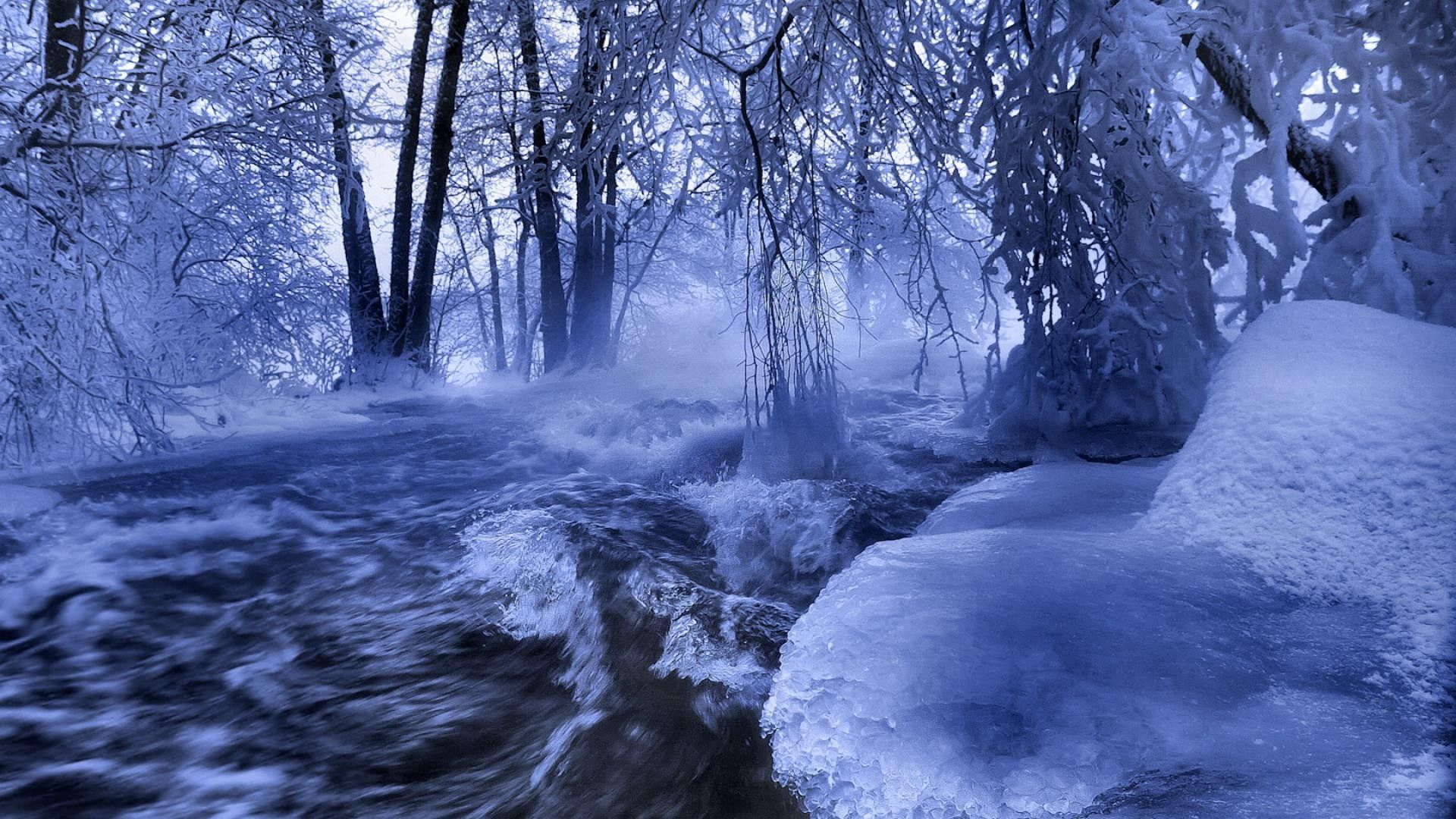 Creek Winter Wallpapers - Wallpaper Cave