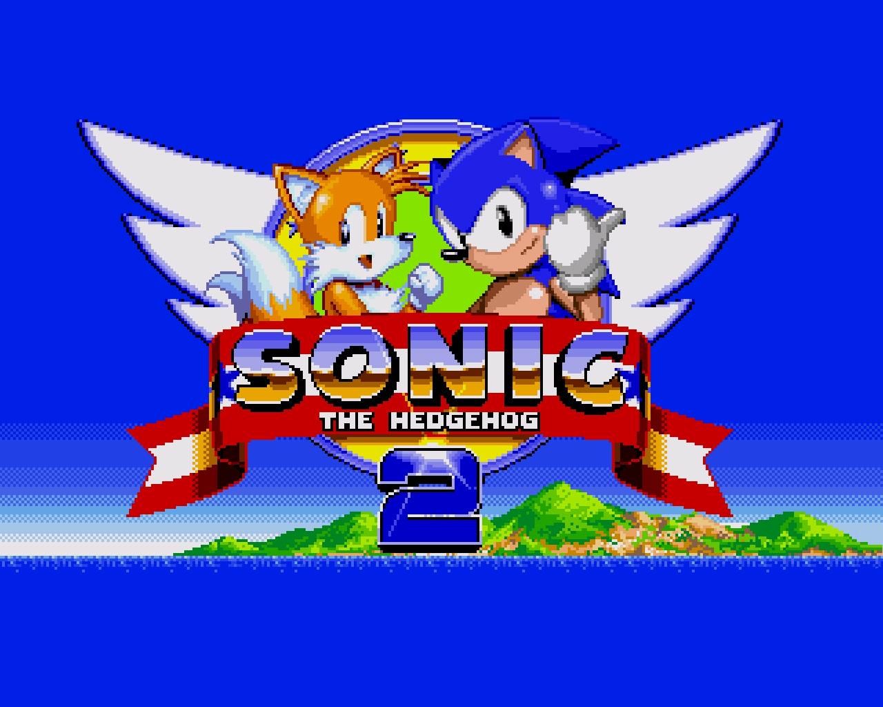 Sonic Logo Desktop Background