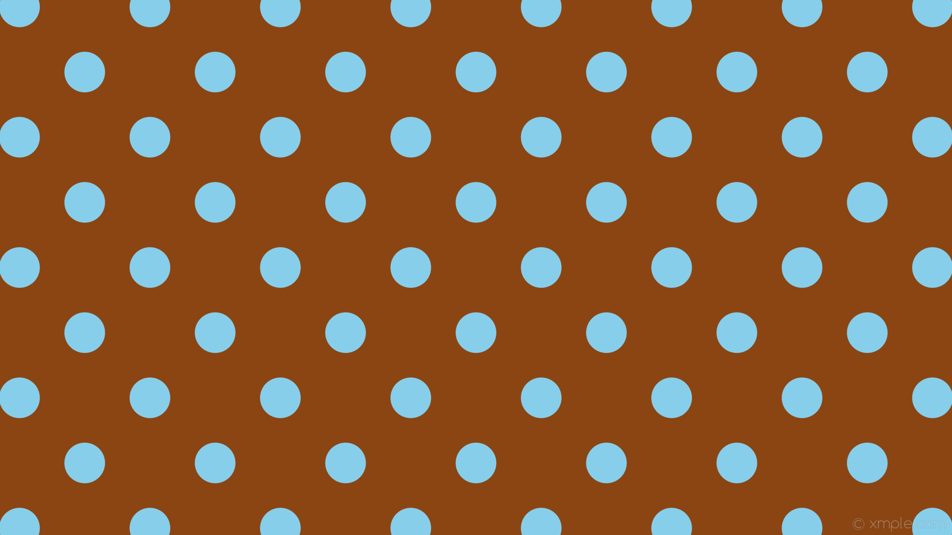 Wallpaper Spots Brown Blue Dots Polka Saddle Brown And White Polka Dots HD Wallpaper