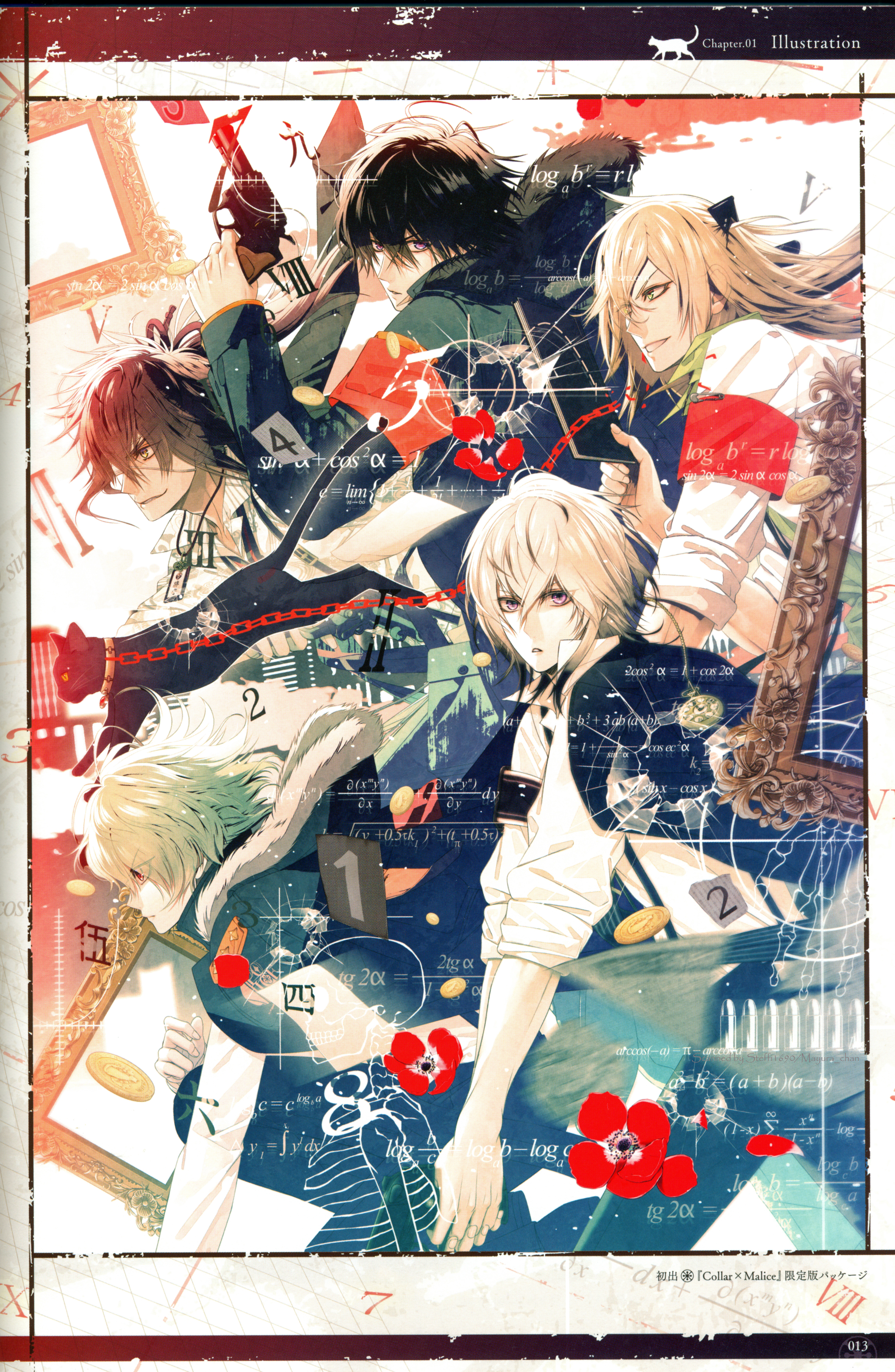 Collar x Malice Official Visual Fanbook and Scan Gallery