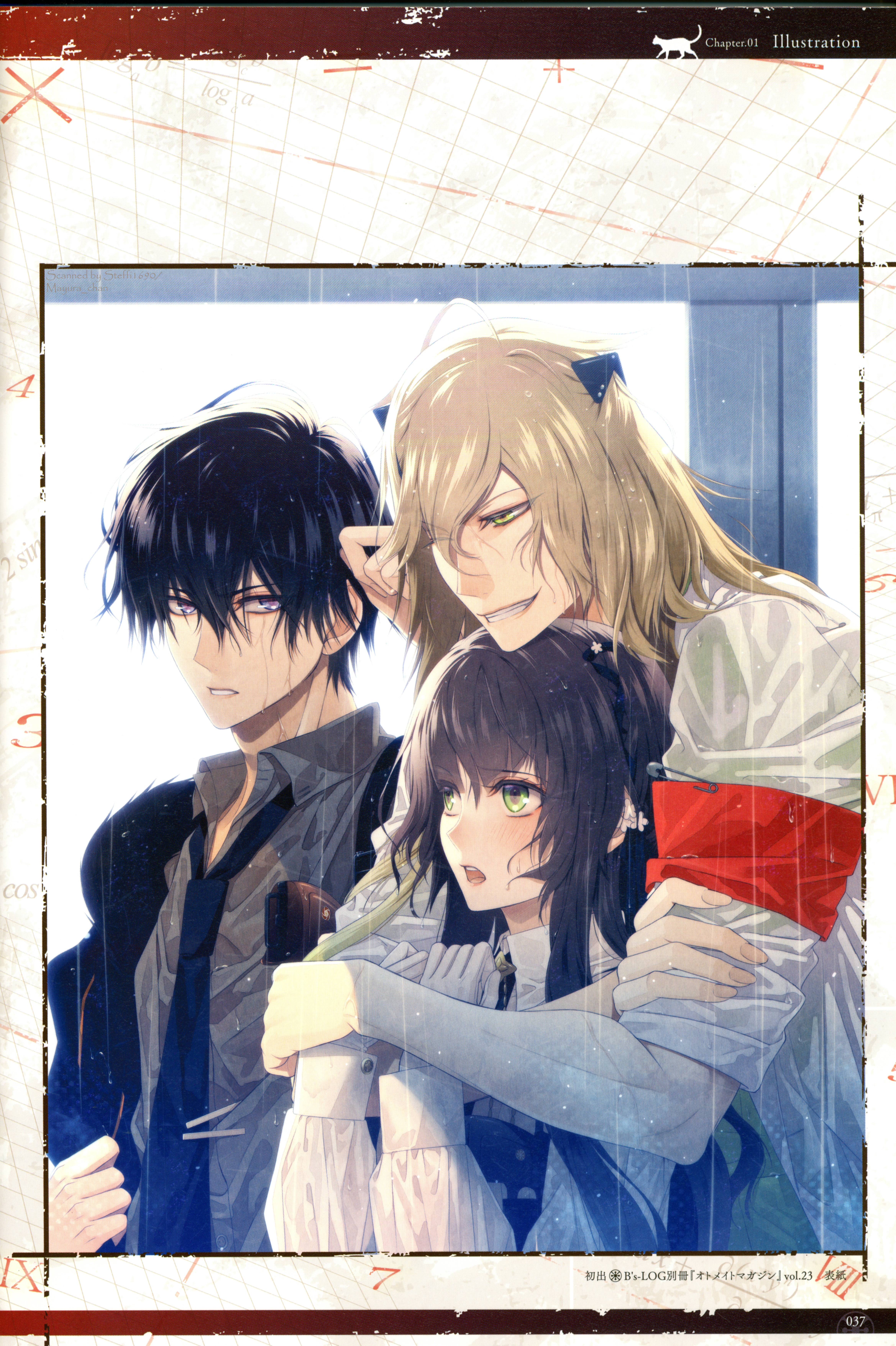 Mai Hanamura Mangaka Idea Factory Studio Collar x Malice Official Visual Fanbook Artbook Collar x Malice Visual Novel Ichika Hoshino Character wallpaperx7020