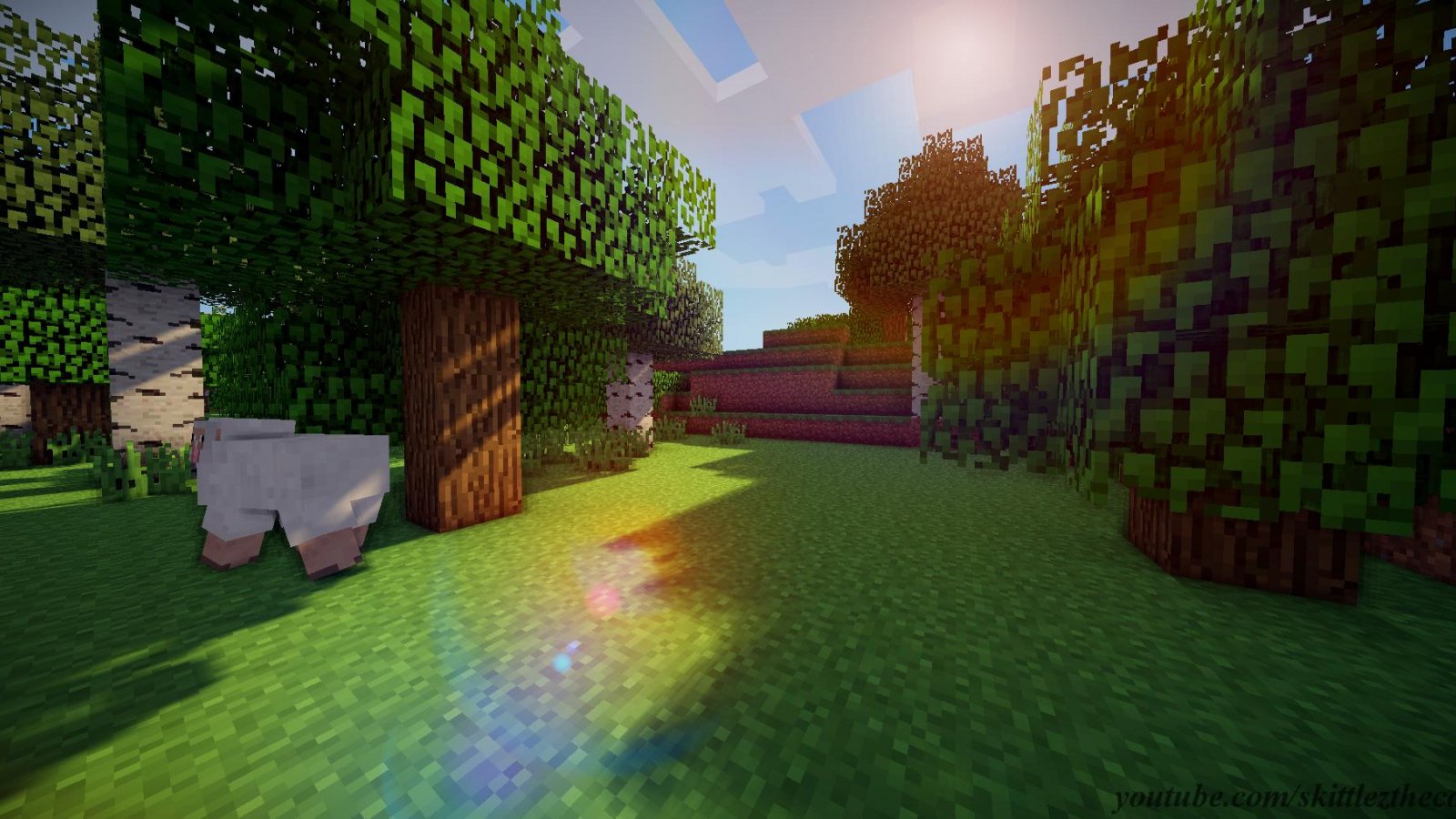 minecraft biomes wallpaper