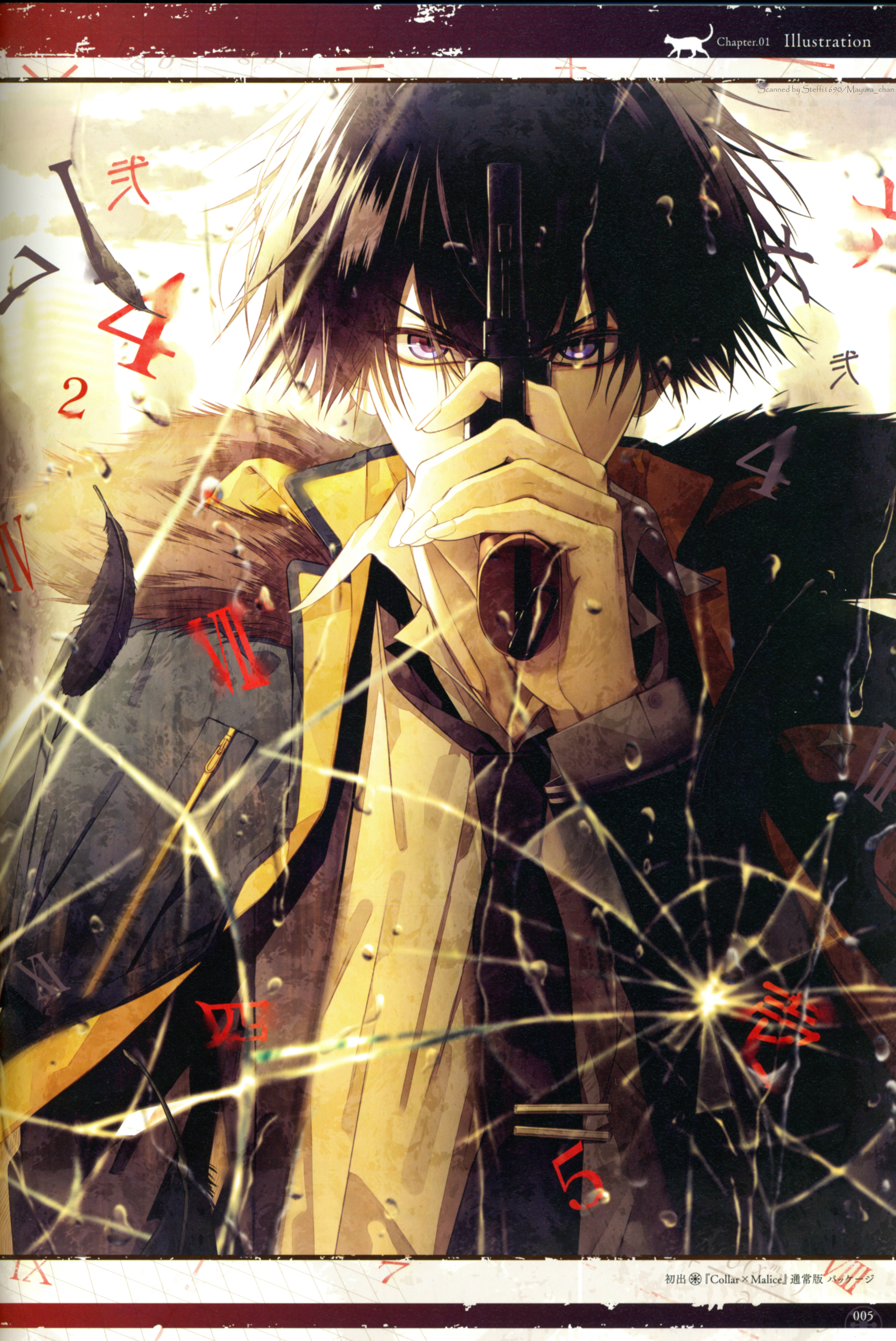 Collar×Malice Official Visual Fanbook Anime Image Board