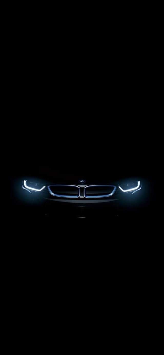 BMW light Dark Android Amoled Screen 4K Wallpaper. Super cars, Light in the dark, Cars