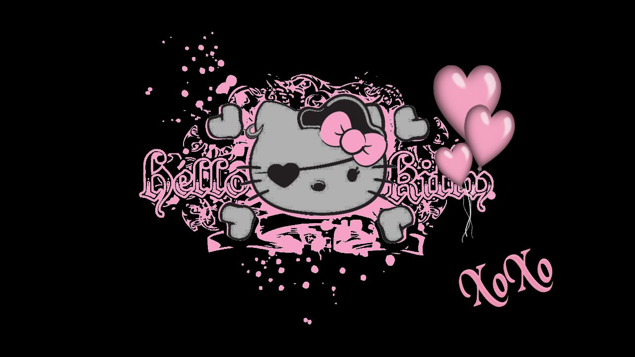 Download Hello Kitty Cute Emo Wallpaper  Wallpaperscom