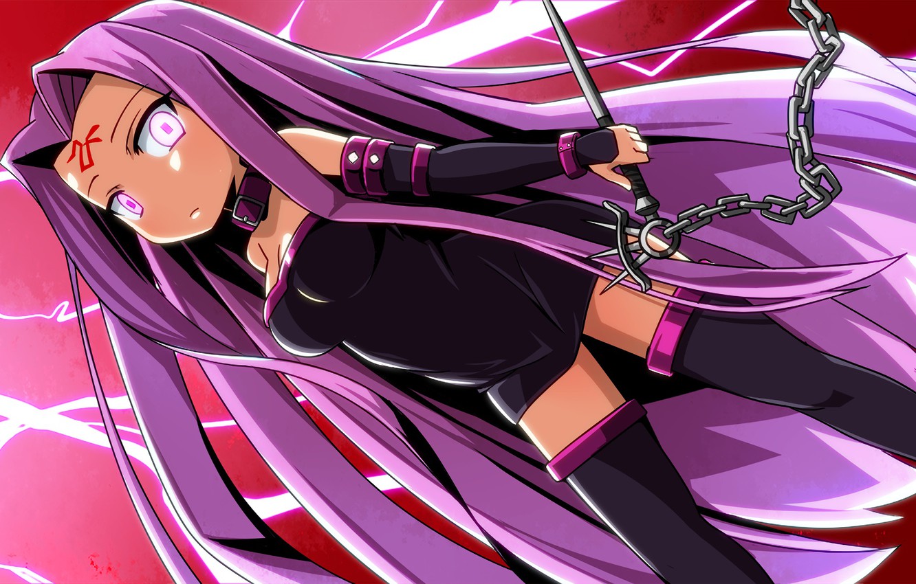 Wallpaper art, girl, Ryder, Fate stay night, Fate / Stay Night image for desktop, section сёнэн