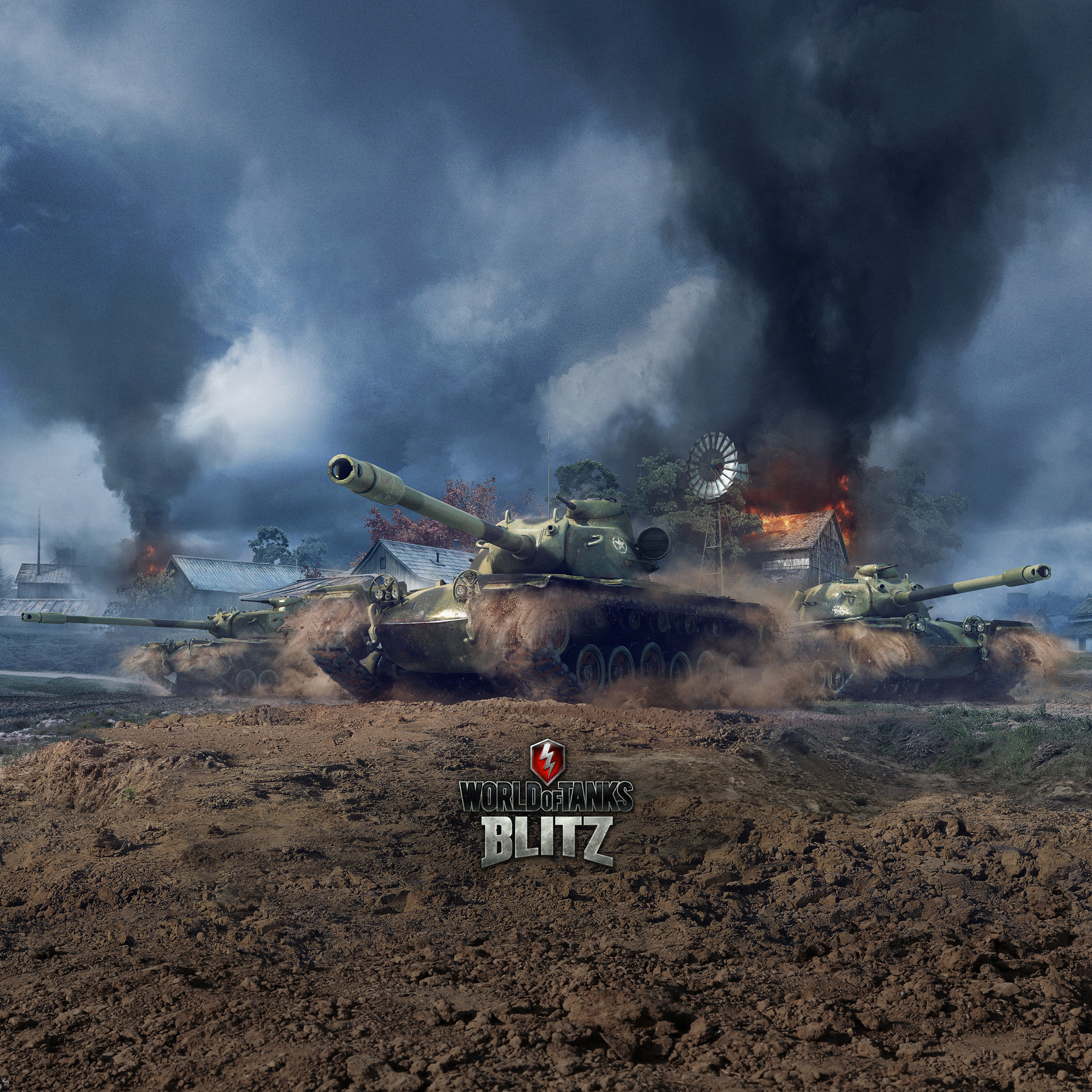 Wallpaper for tablets “T110E5”. WoT Blitz 8.4 Site!