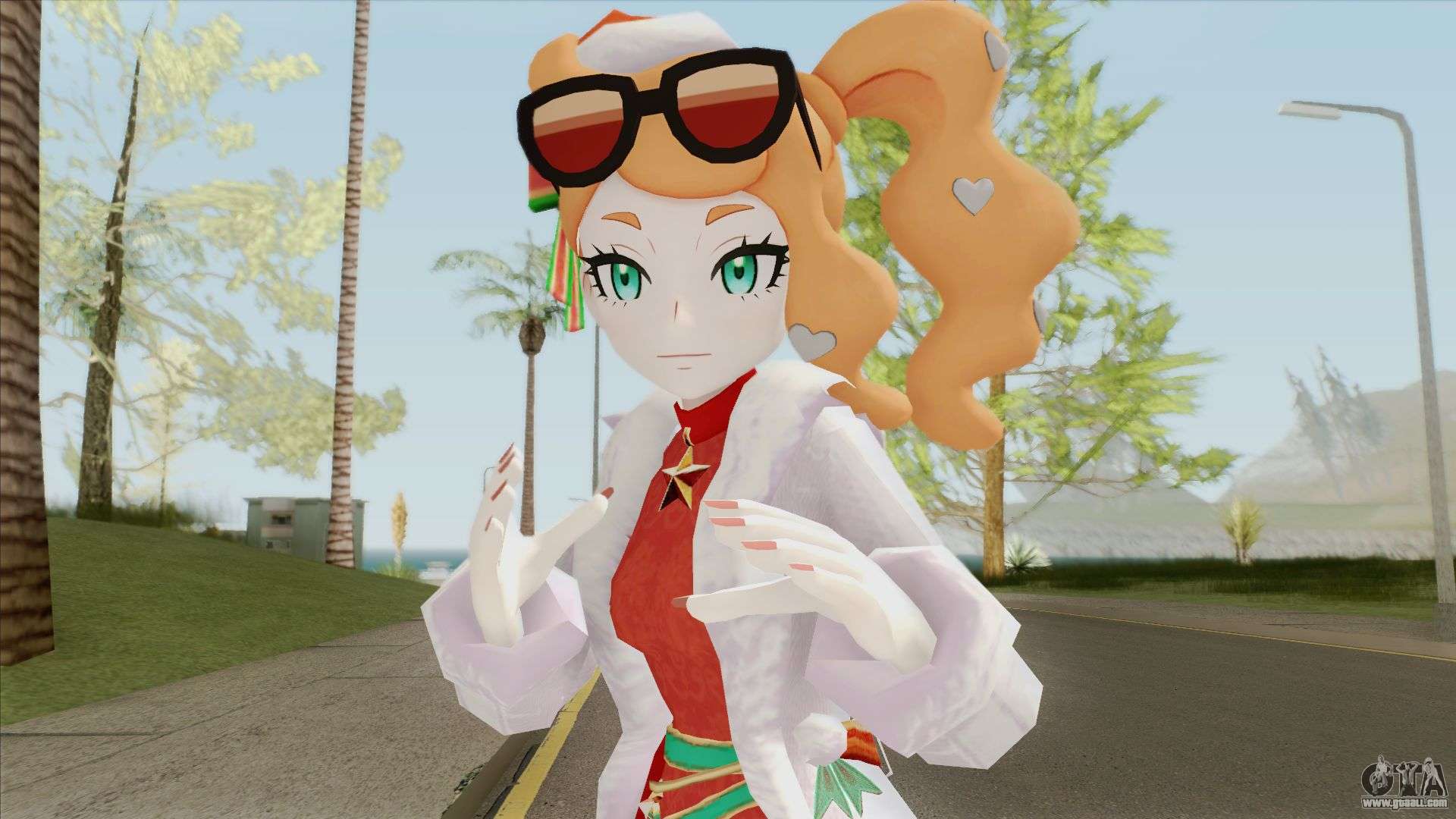 Sonia Xmas (Pokemon Sword And Shield) for GTA San Andreas