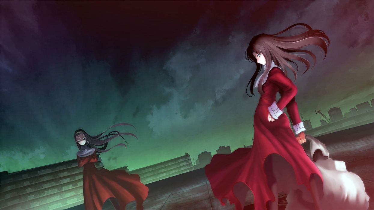 Kara no kyoukai kokutou azaka ouji misaya sodeya itsuki wallpaperx900