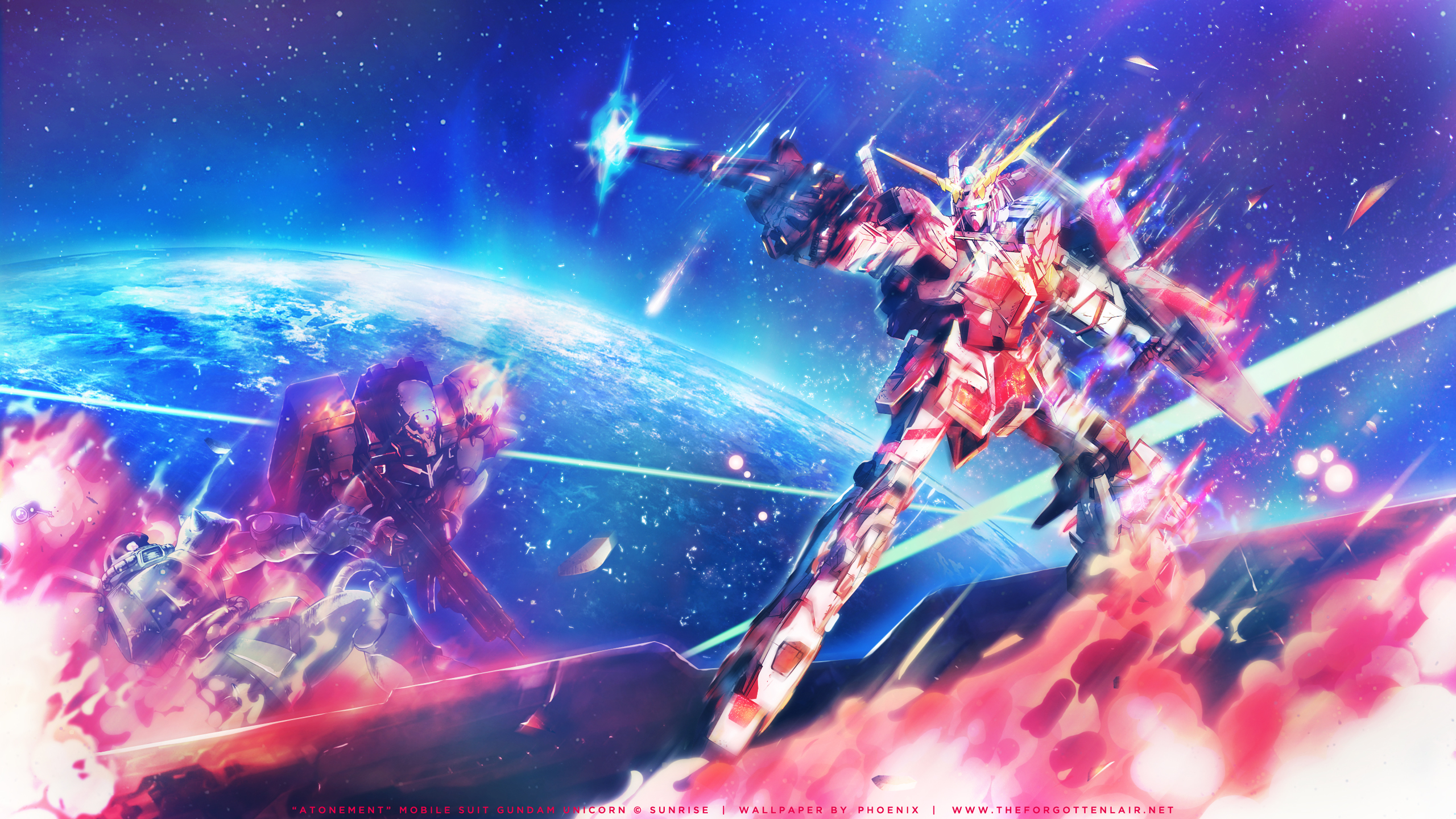 The Forgotten Lair. Mobile Suit Gundam Unicorn Desktop Wallpaper