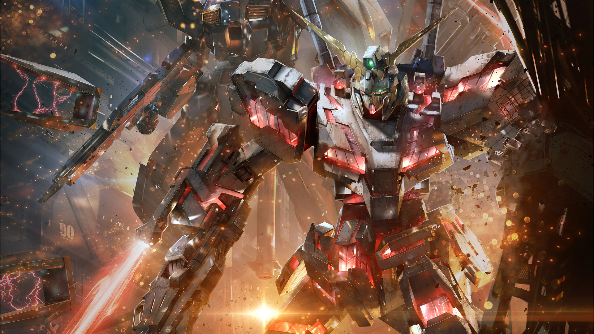 Gundam Versus Laptop Full HD 1080P HD 4k Wallpaper, Image, Background, Photo and Picture