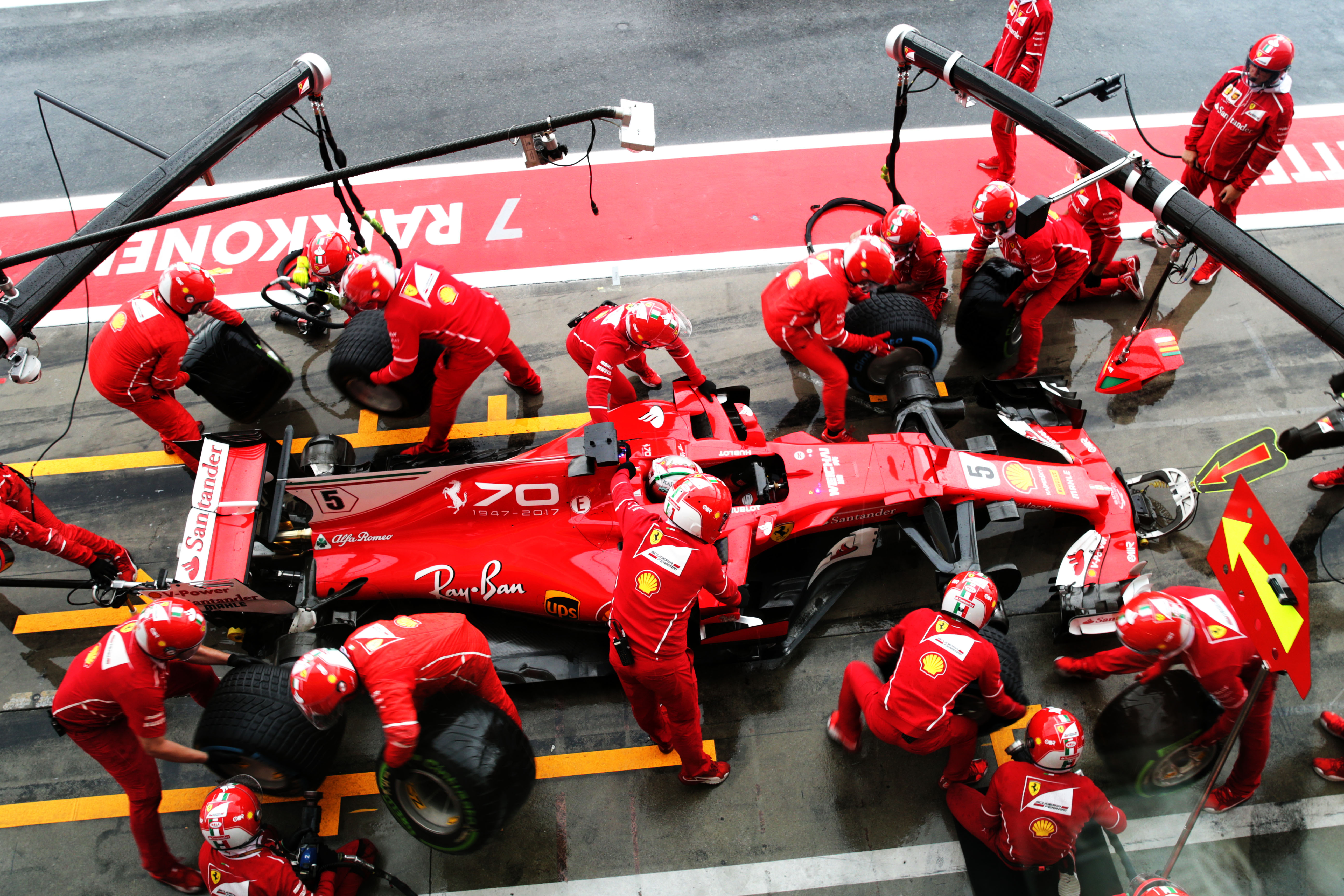 Sebastian Vettel, Scuderia Ferrari, Sf70 H