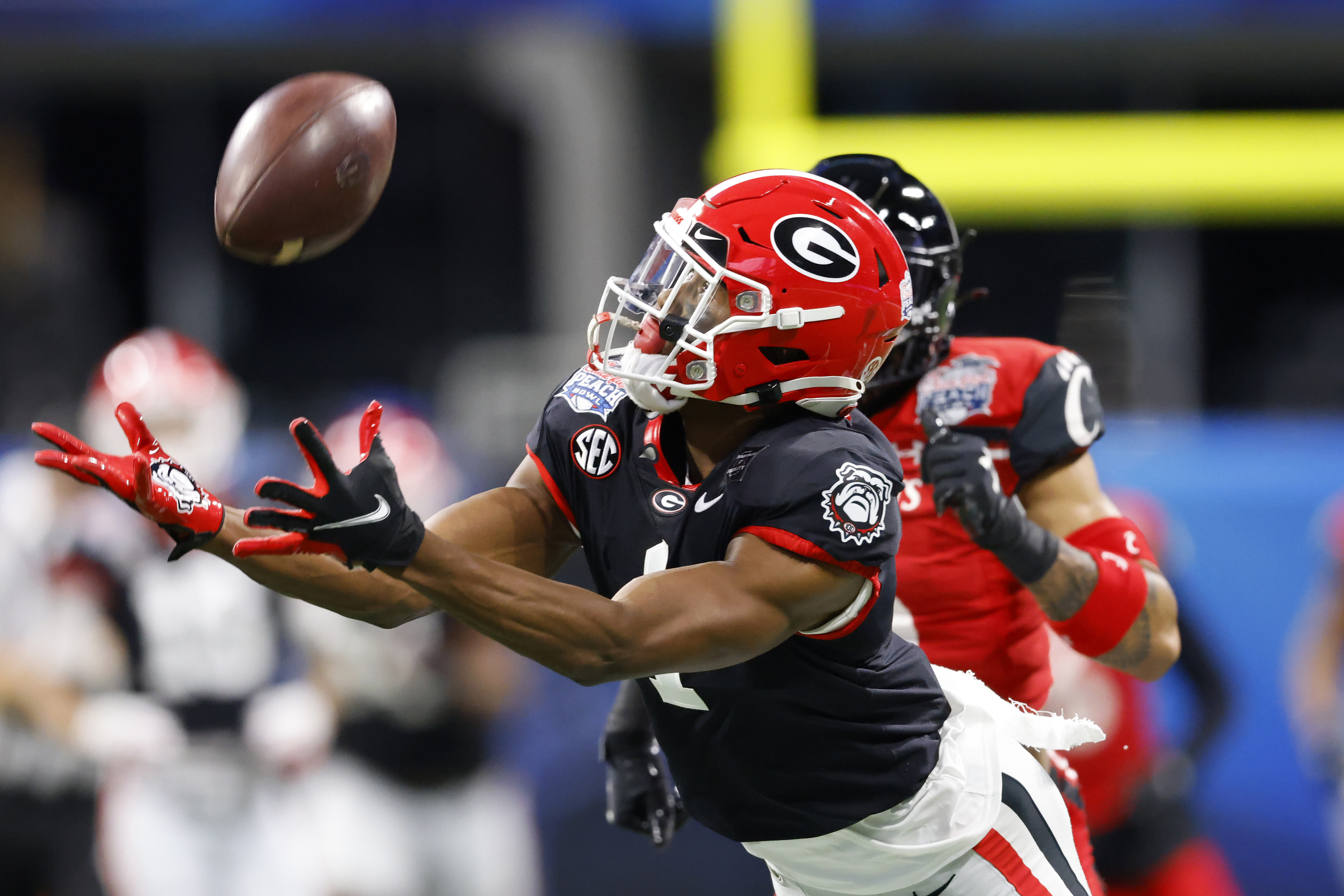 UGA Football George Pickens With the Catch of the Year Already  Field  Street Forum