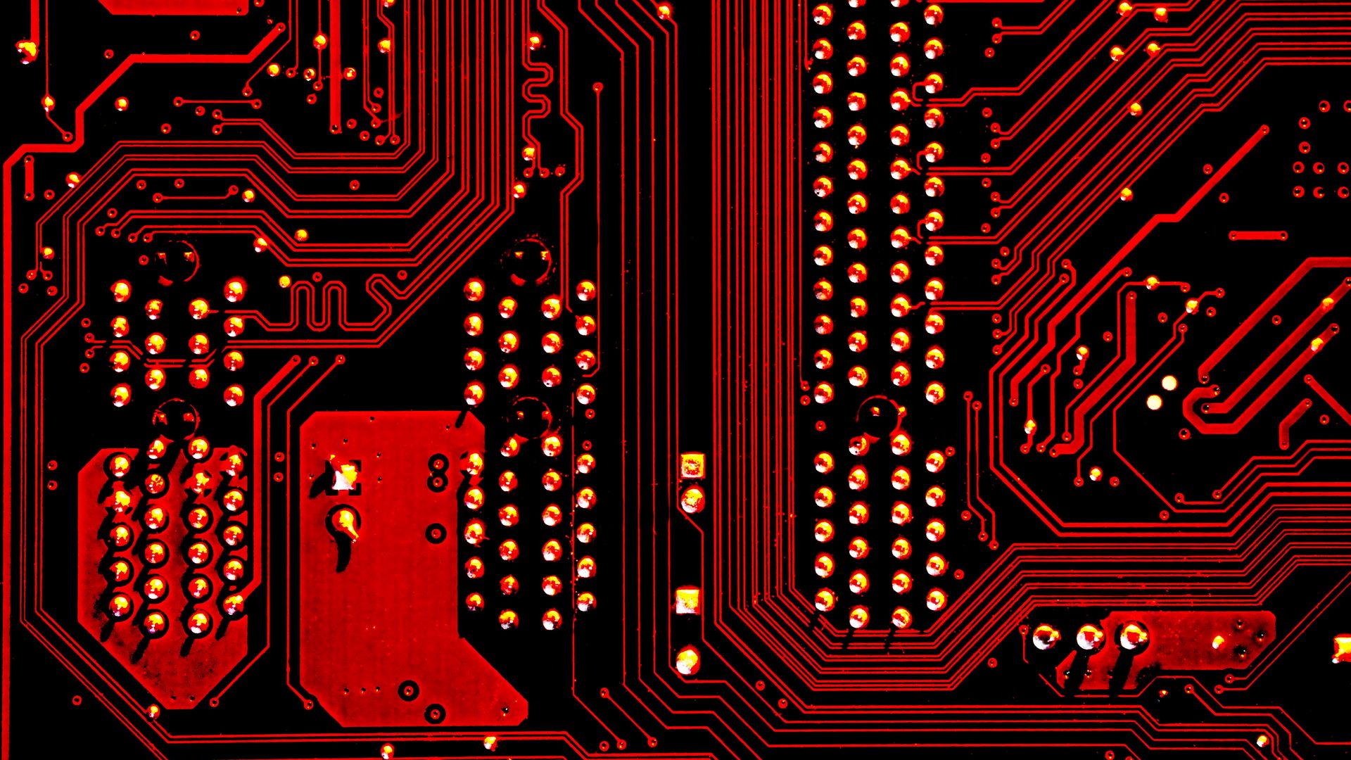 Download wallpaper 1920x1080 motherboard, detail, computer, circuit full hd, hdtv, fhd, 1080p HD background