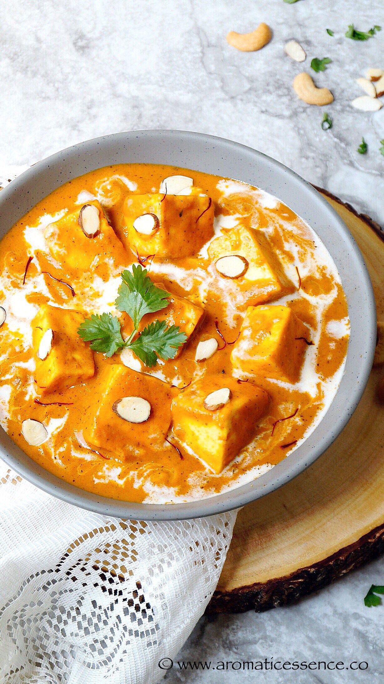 Shahi Paneer. How To Make Shahi Paneer. Recipe. Indian paneer recipes, Shahi paneer recipe, Vegeterian recipes