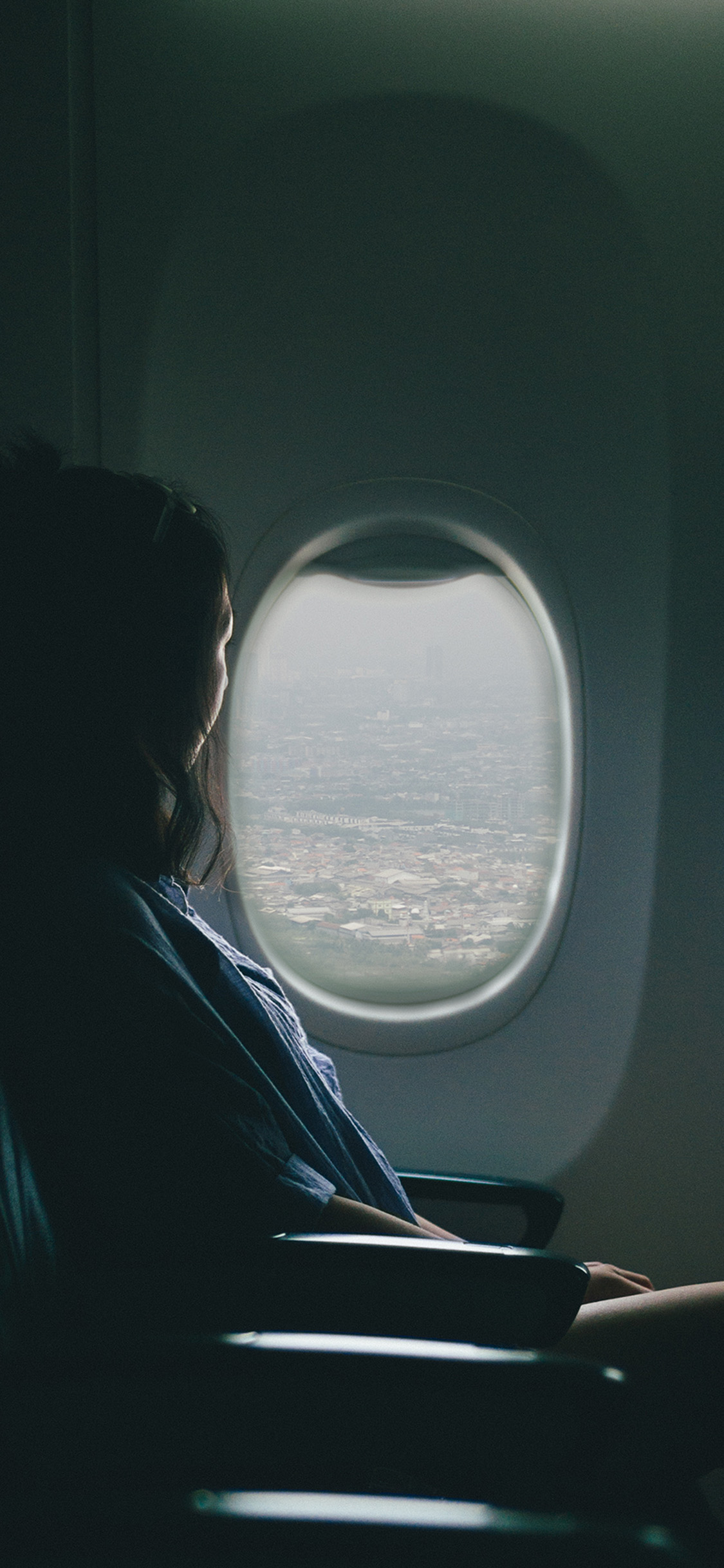 iPhone X wallpaper. nature airplane sky fly