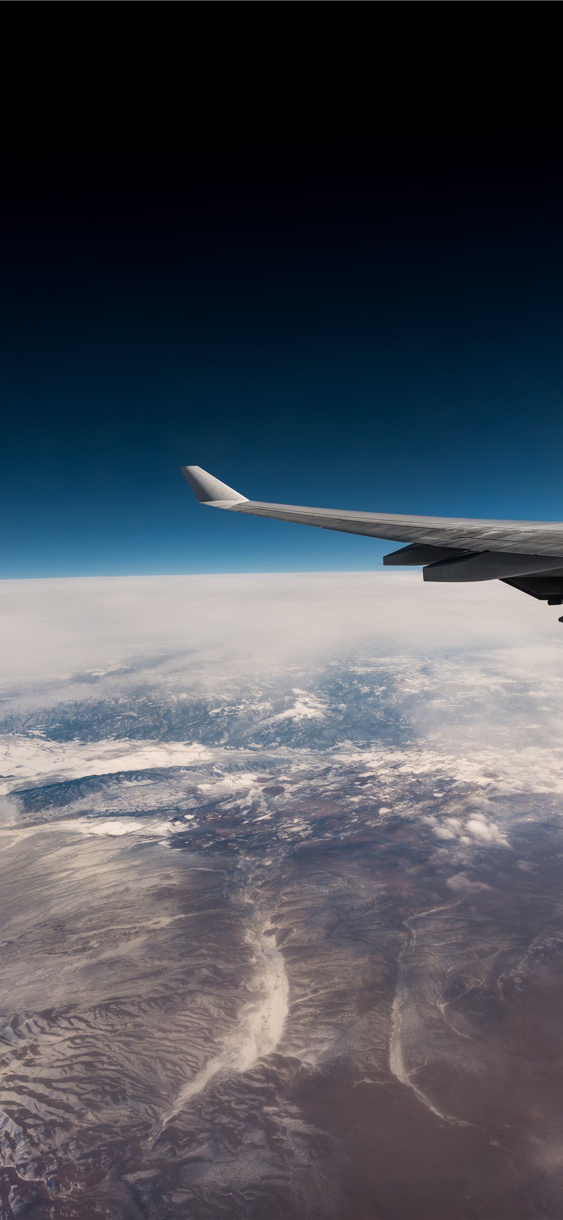 Plane View iPhone Wallpaper