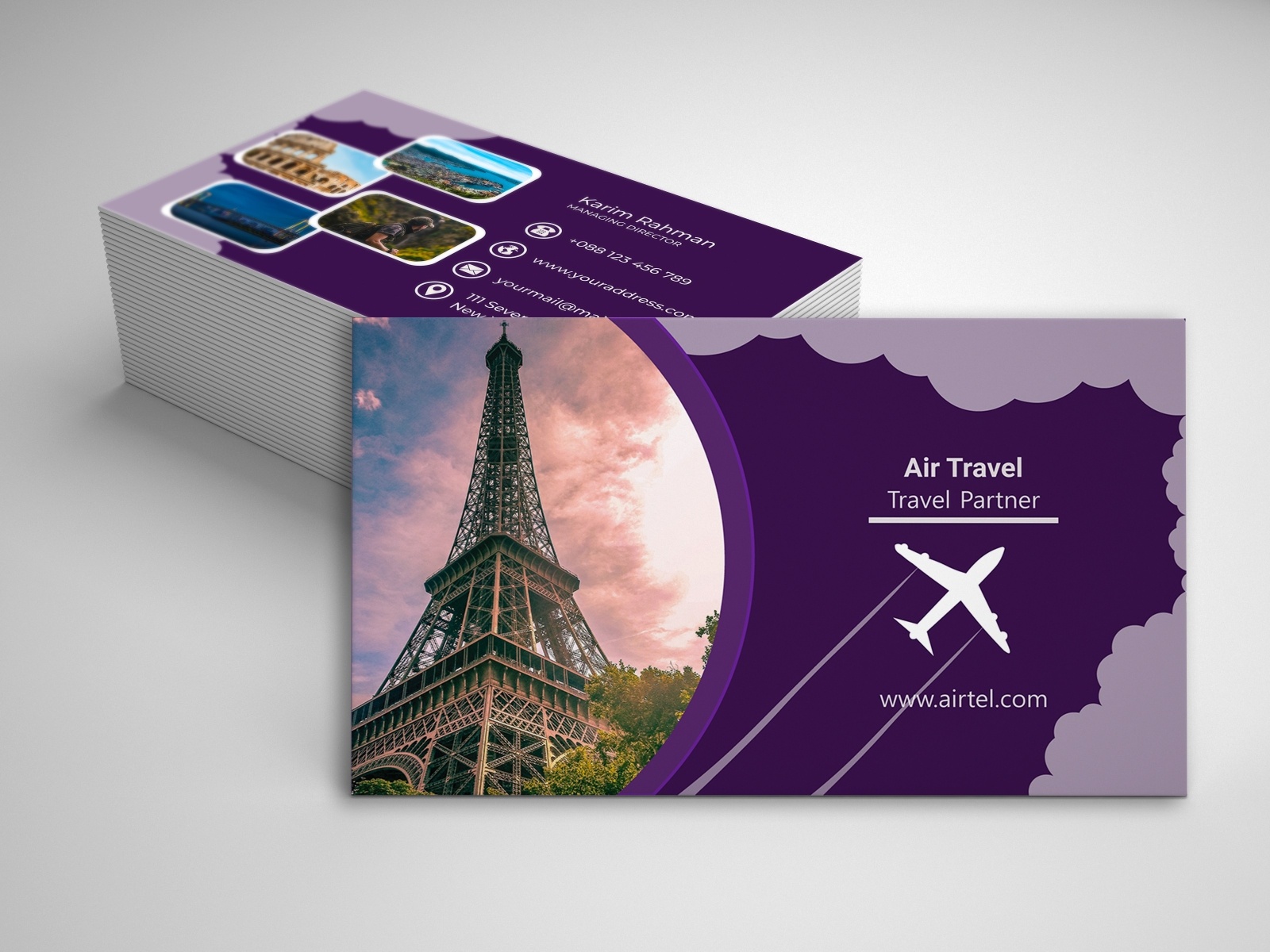 Travel Business Card