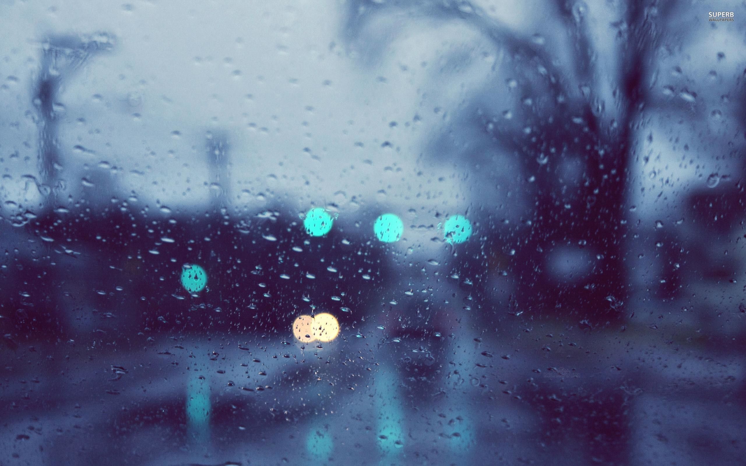 Rain Aesthetics Computer Wallpaper