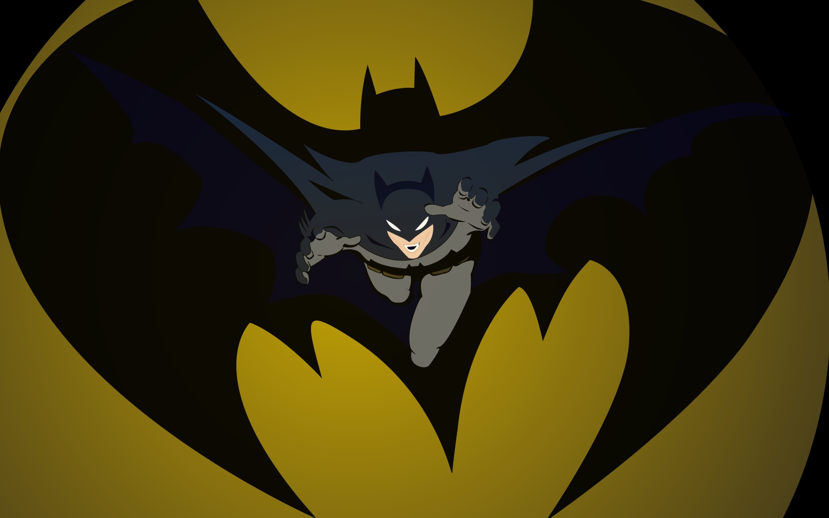 batman logo black and grey