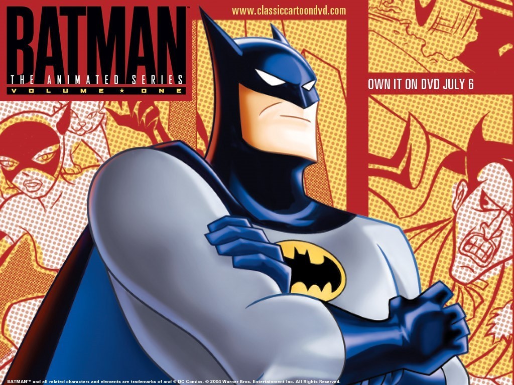 Batman Dvd Cover The Animated Series Png