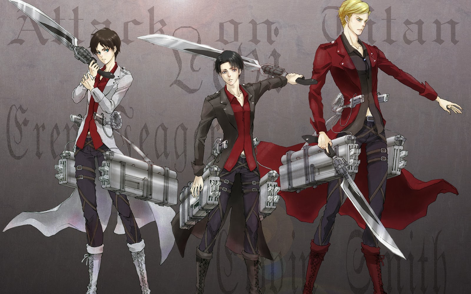 Free download erwin smith levi eren jaeger titan attack on titan shingeki no kyojin [1600x1000] for your Desktop, Mobile & Tablet. Explore Eren and Levi Wallpaper. Eren and Levi