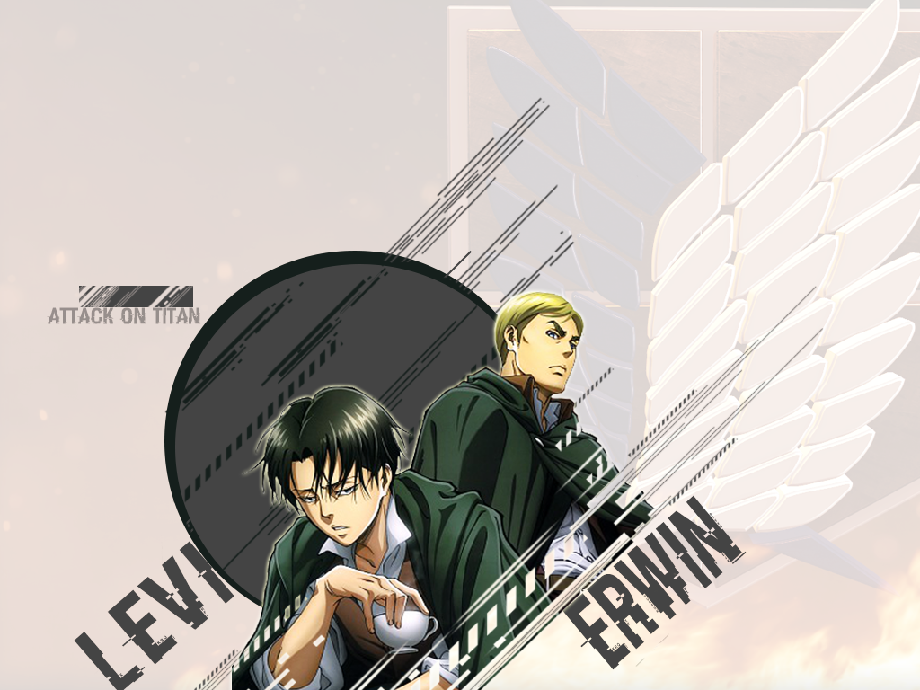 Levi And Erwin Wallpapers - Wallpaper Cave